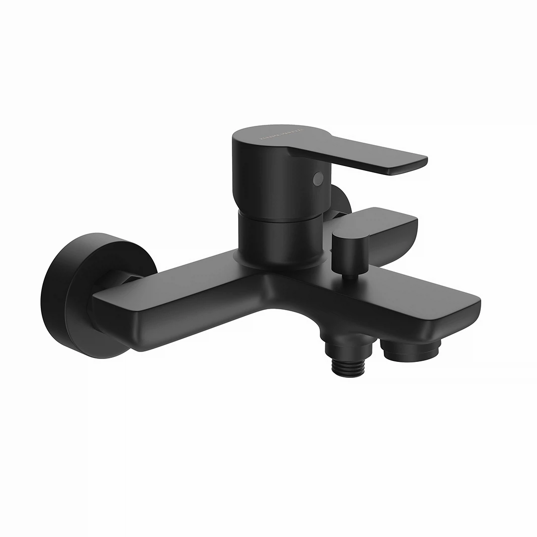 Изображение товара Смеситель для ванны Kerama Marazzi Sonata матовый черный  P4YO111B4KM