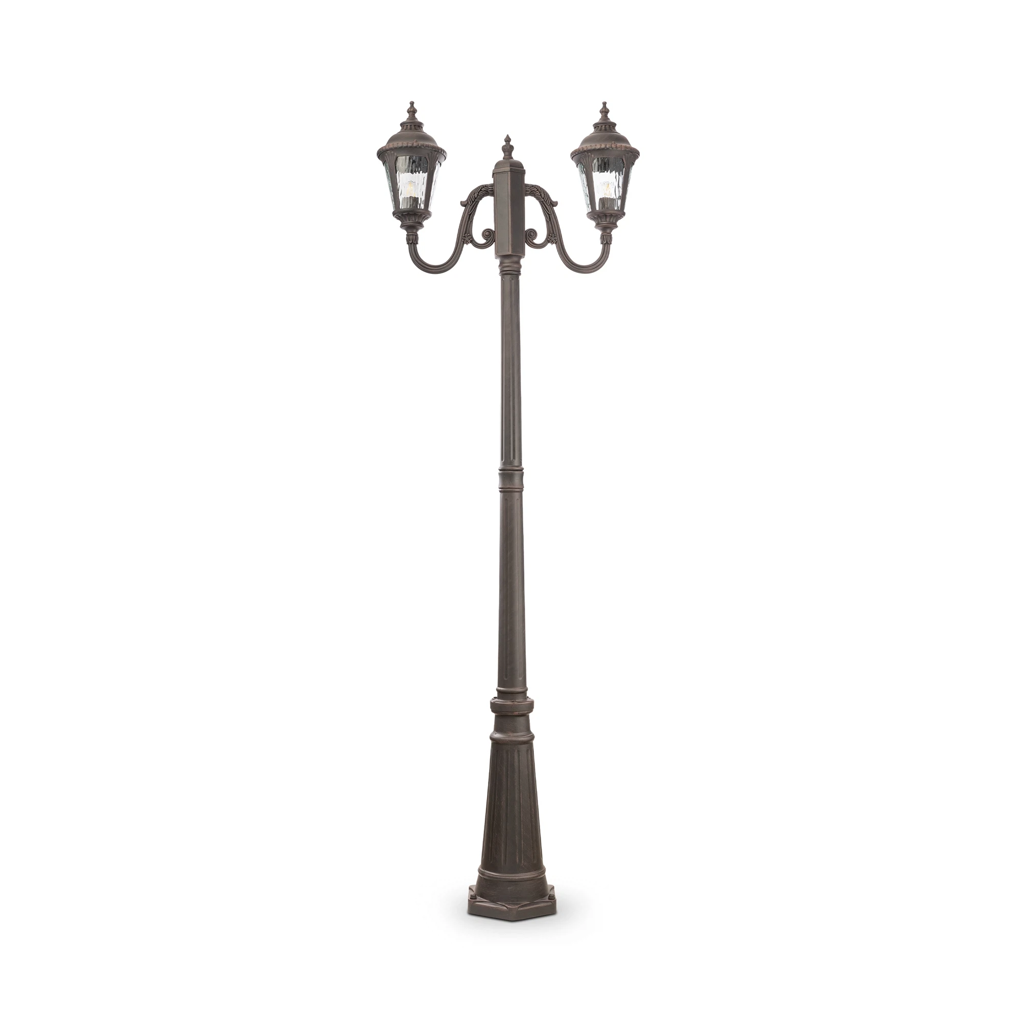 Изображение товара Садово-парковый светильник Maytoni Outdoor O028FL-03BZ Бронза Антик