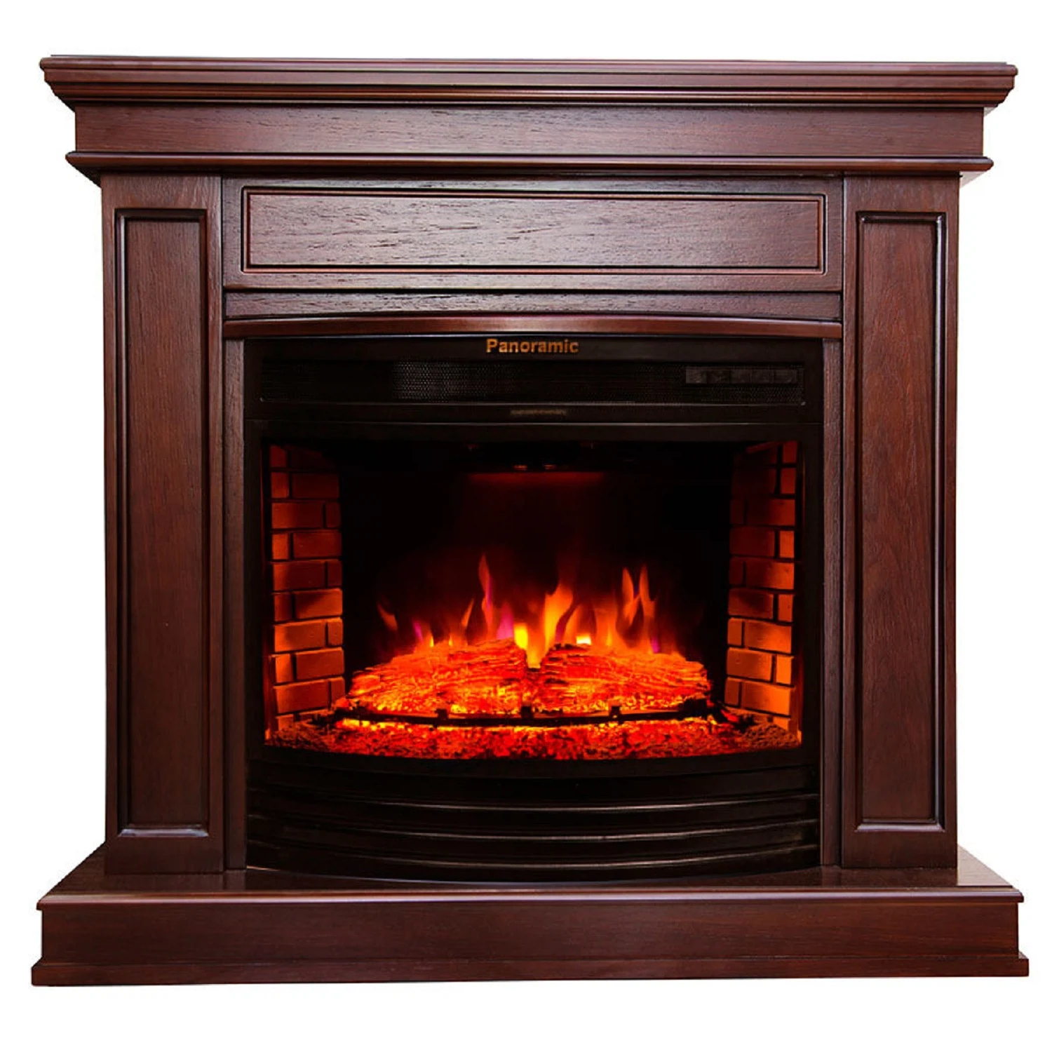 Изображение товара Электрический камин Interflame Stafford с Panoramic25 темный дуб