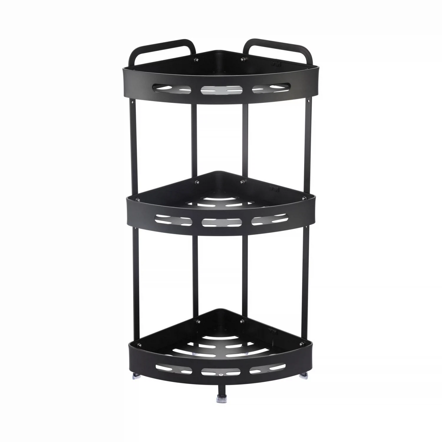 Изображение товара Полка для ванной Zenfort 3-ярусная угловая TA-3542A3 черный