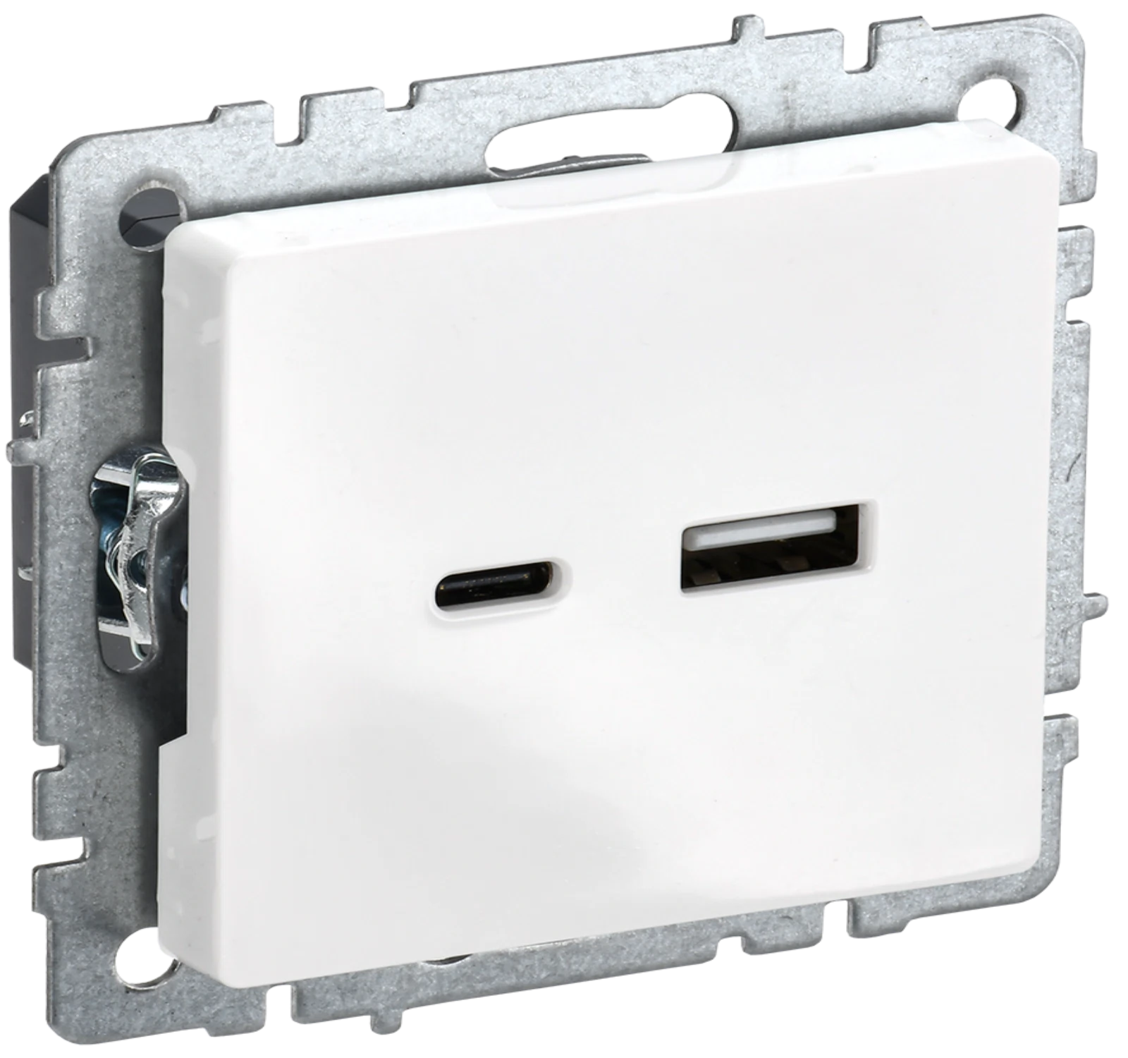 Изображение товара Розетка USB IEK BRITE Base 18Вт Белый