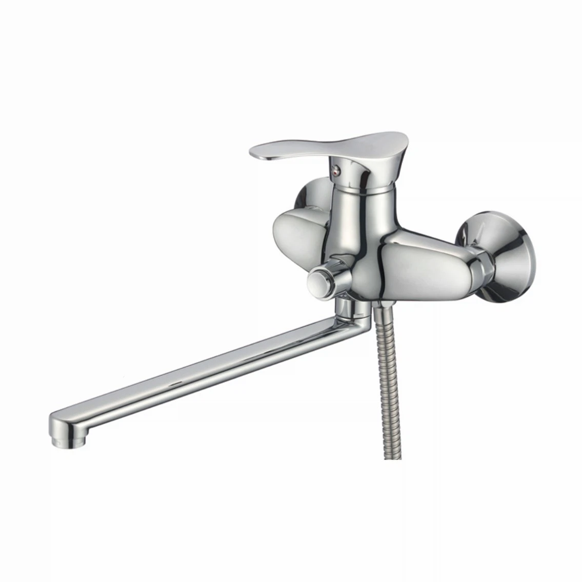 Изображение товара Смеситель для ванны D-Lin D146405-5 хром с душем и поворотным изливом