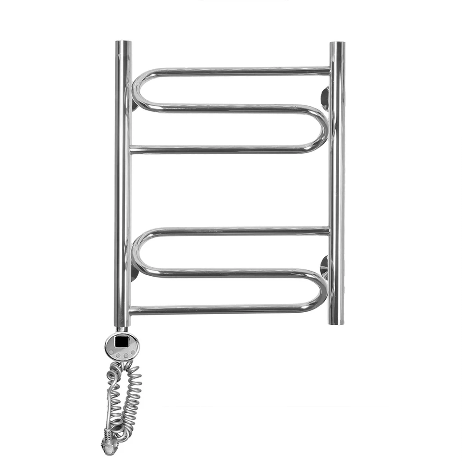 Изображение товара Электрический полотенцесушитель Офелия П6 400x500 EL из нержавеющей стали для ванной