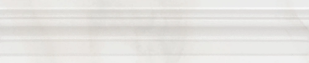 Изображение товара Бордюр керамический Гран Пале белый глянцевый 25x5,5 см для стен