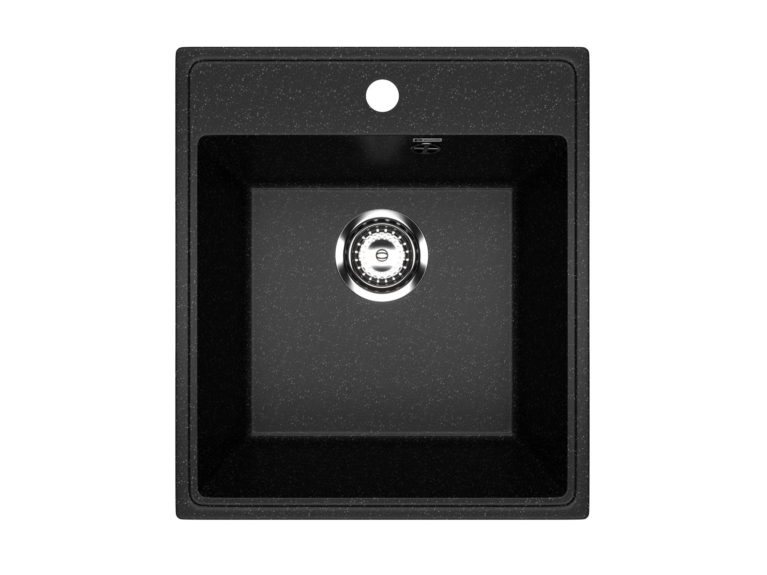 Изображение товара Кухонная мойка из искусственного камня Uperwood ECON UPD-404-004, прямоугольная, черная матовая