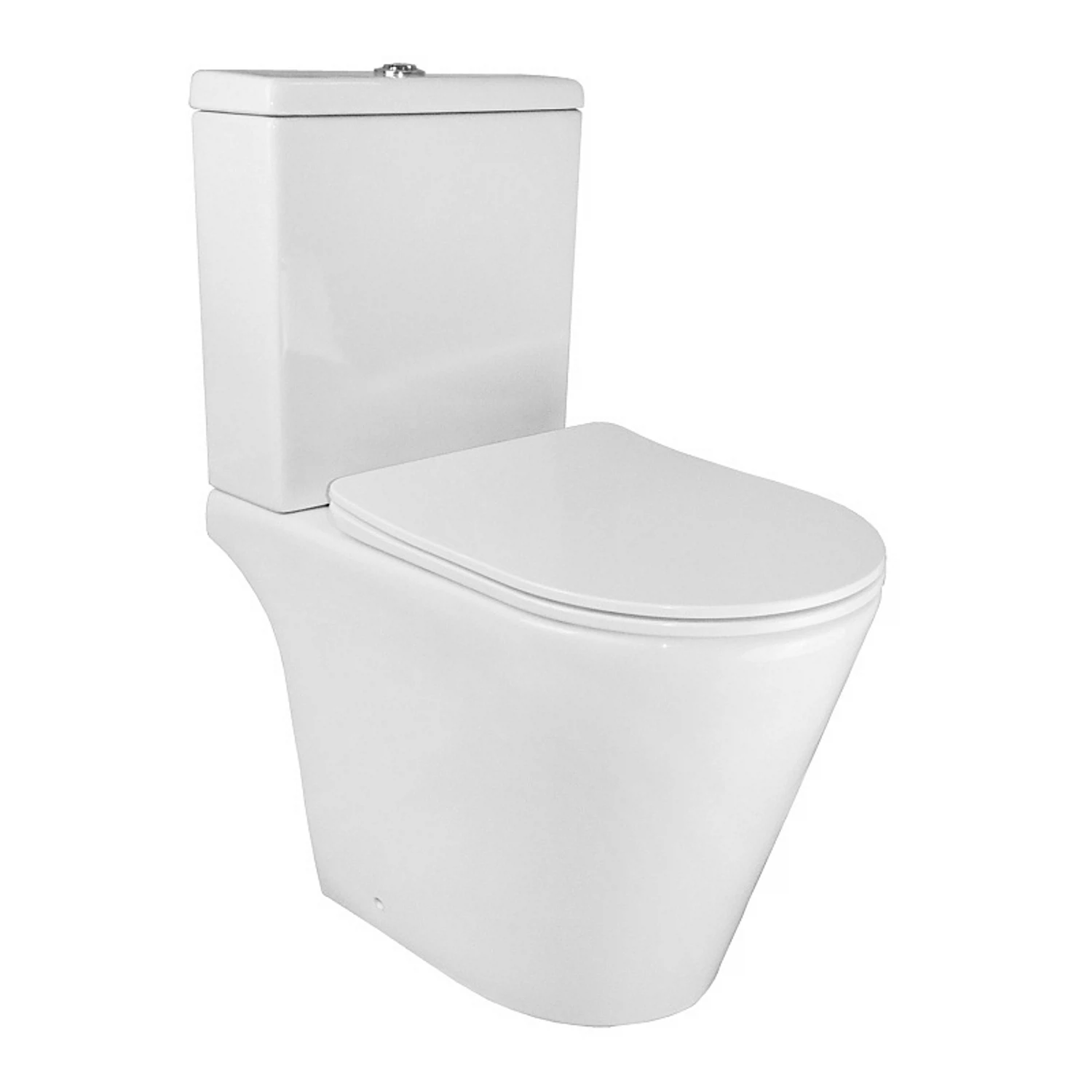 Изображение товара Унитаз напольный безободковый Azario Flin AZ-1363C с микролифтом