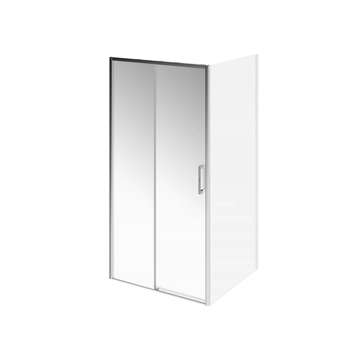 Изображение товара Душевая дверь Lindo/Линдо, раздвижная с функцией soft close/плавное открыв. и закрыв., 100х195, хром Kerama Marazzi арт. LN.100.SD.CR