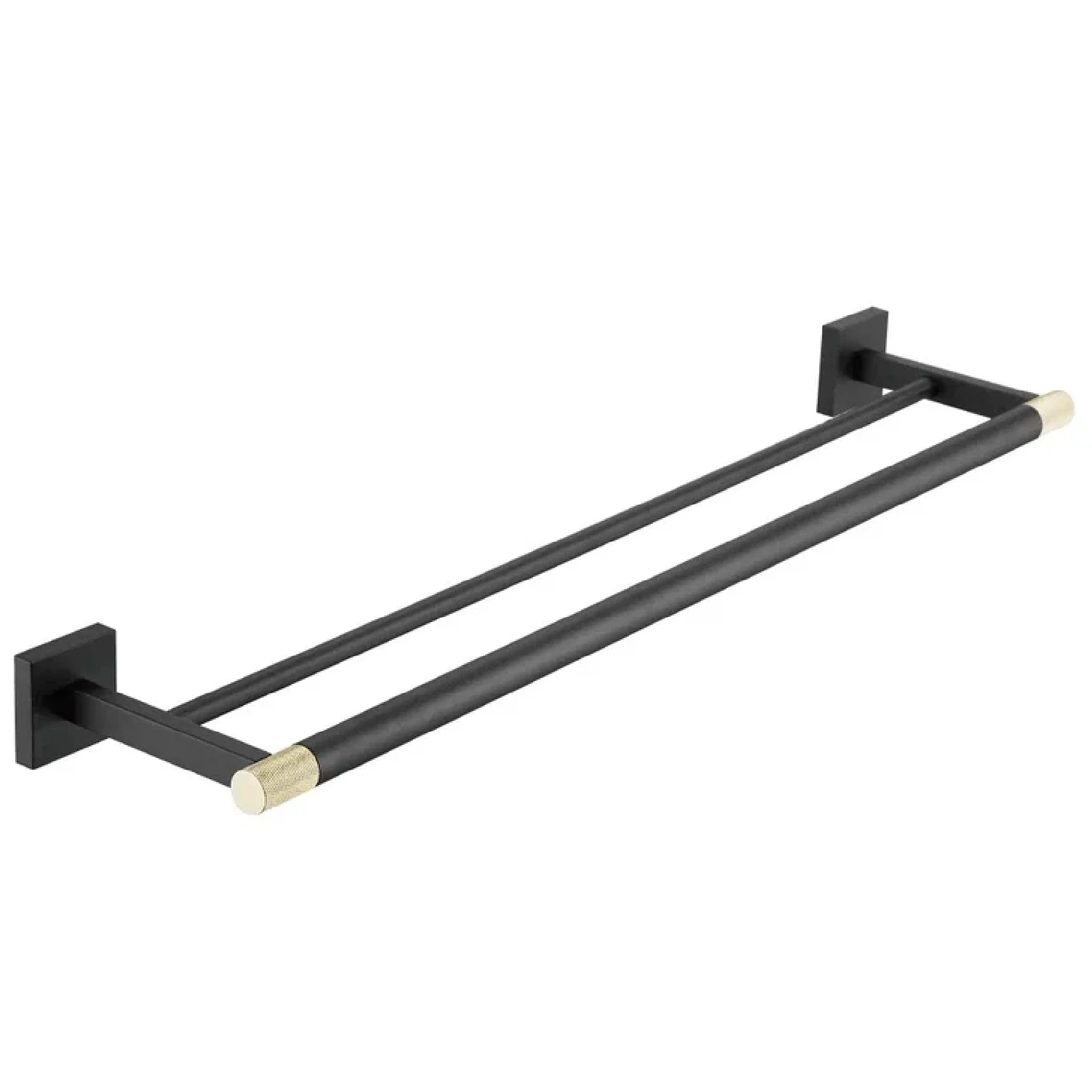 Изображение товара Полотенцедержатель Rose RG3027H, золото/черный