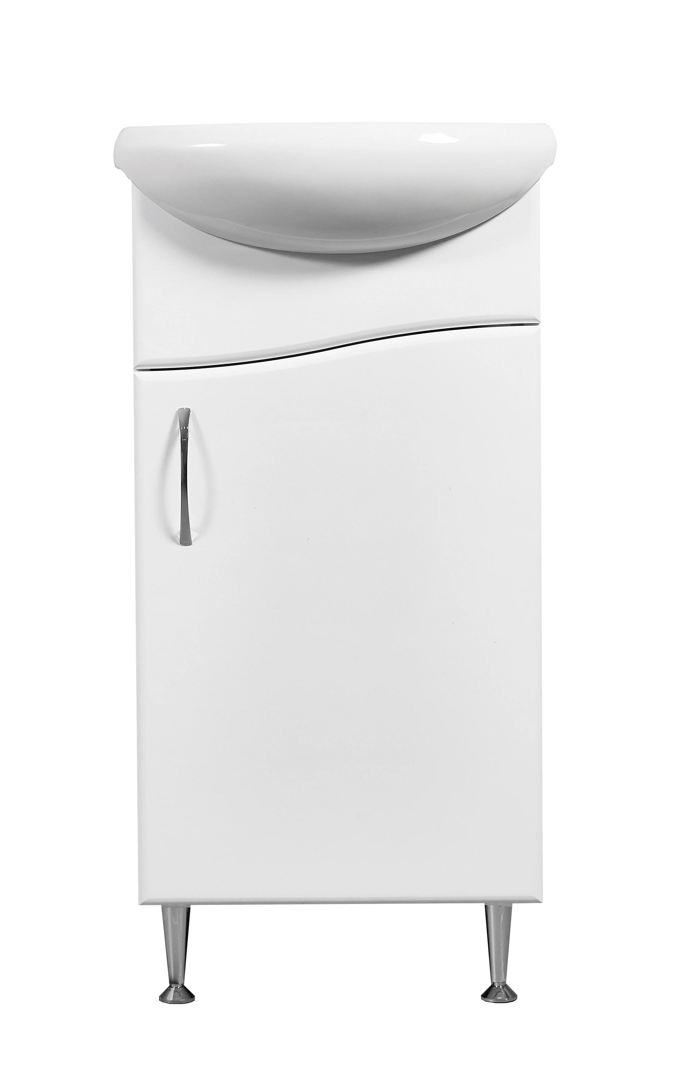 Изображение товара Тумба "Волна 40", Азов 40, белая, Stella Polar, SP-00000230