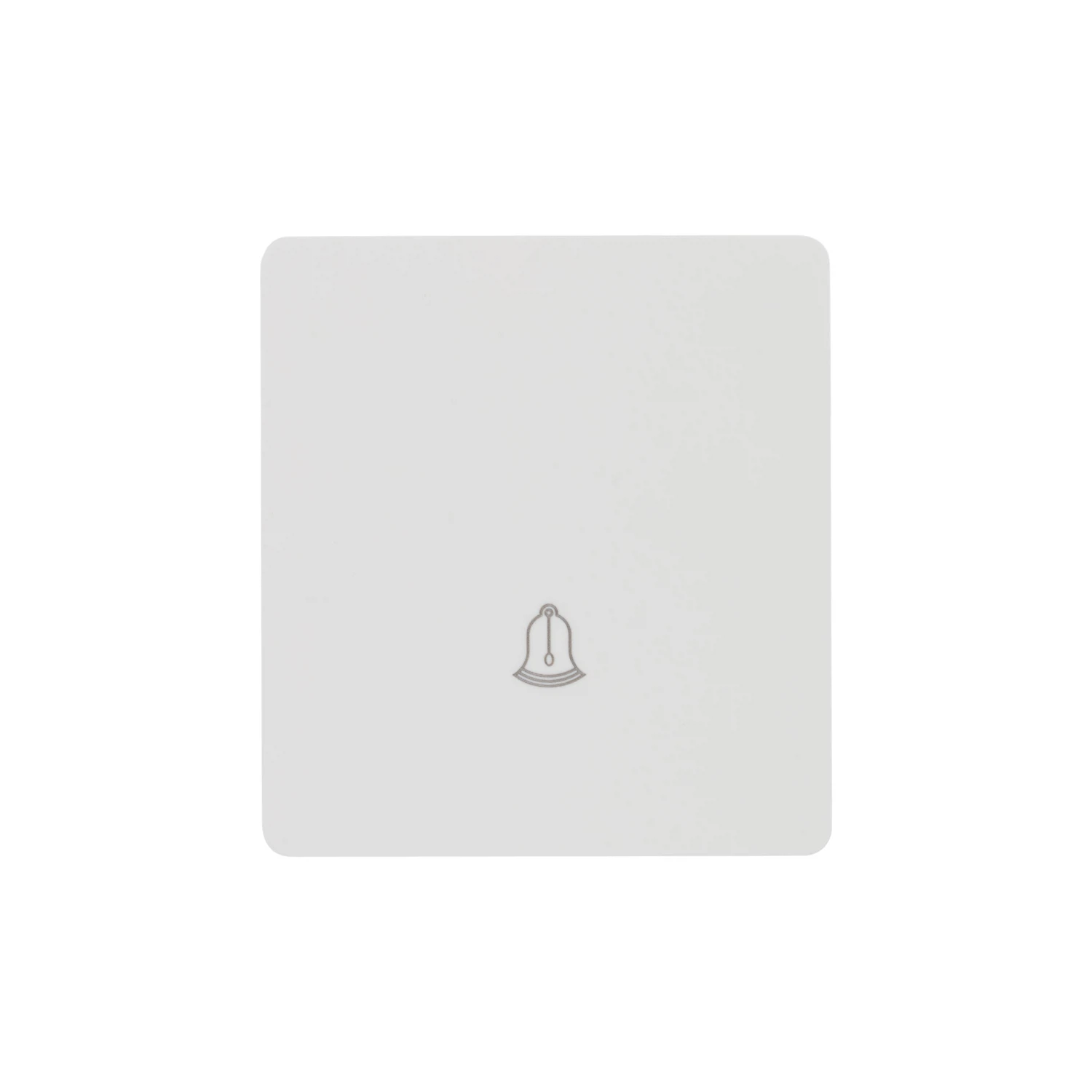 Изображение товара Выключатель ROUND 1 клавиша возвратный 10А для скрытой установки с рамкой