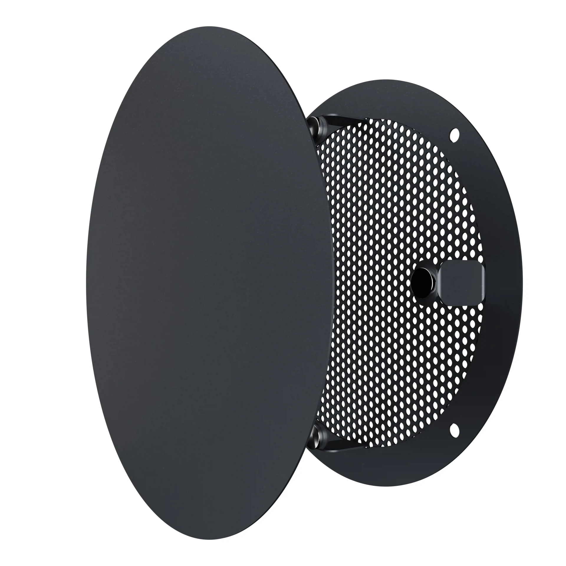 Изображение товара Решетка вентиляционная RVM D130 сетка разъемная на магнитах D170 окраш.сталь Gray ERA