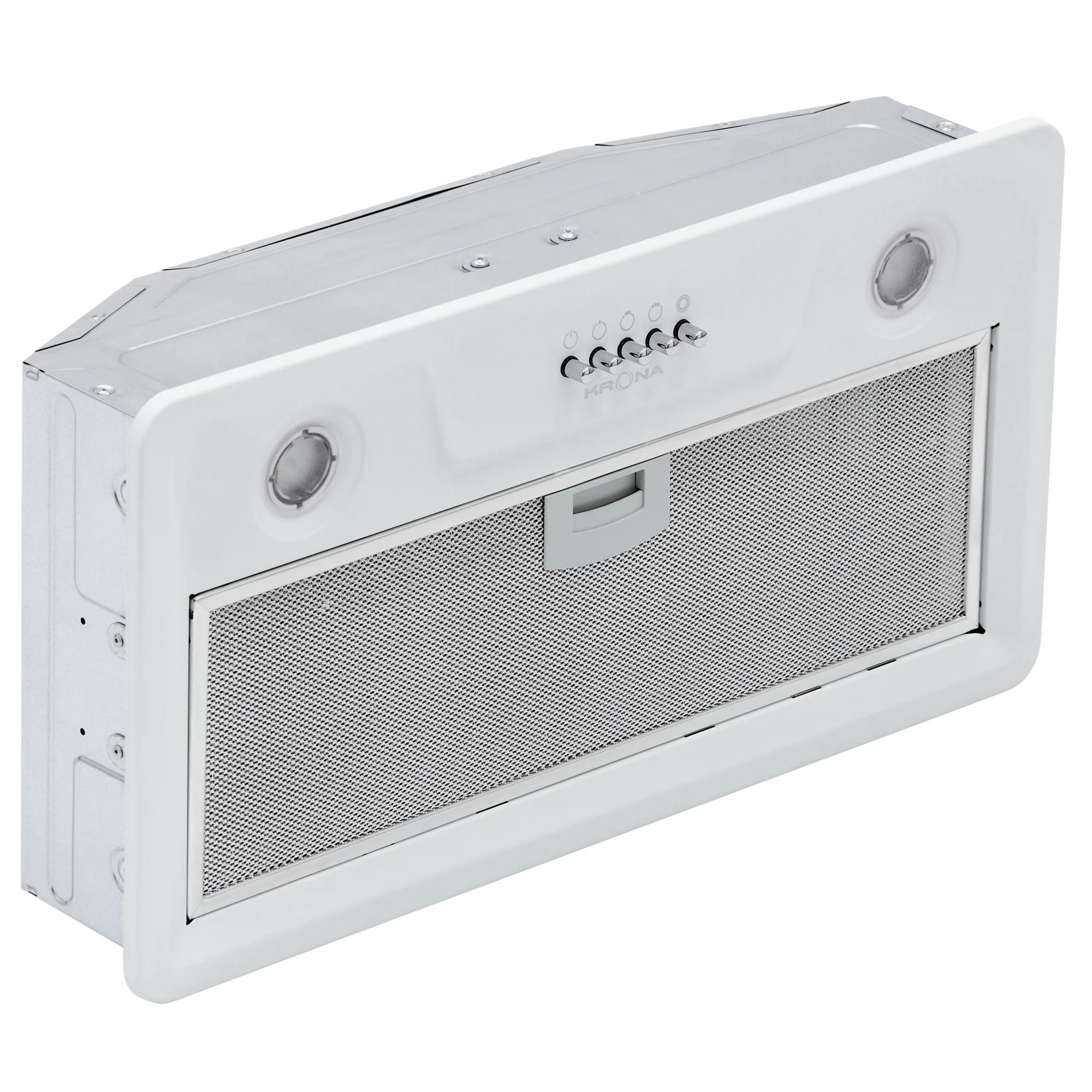 Изображение товара Встроенная кухонная вытяжка KRONA ELISA 600 WHITE PB с LED освещением