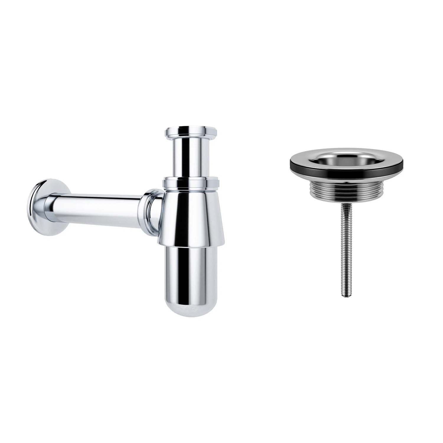 Изображение товара Сифон для раковины с донным клапаном  Wellsee  Drainage System, 182103005