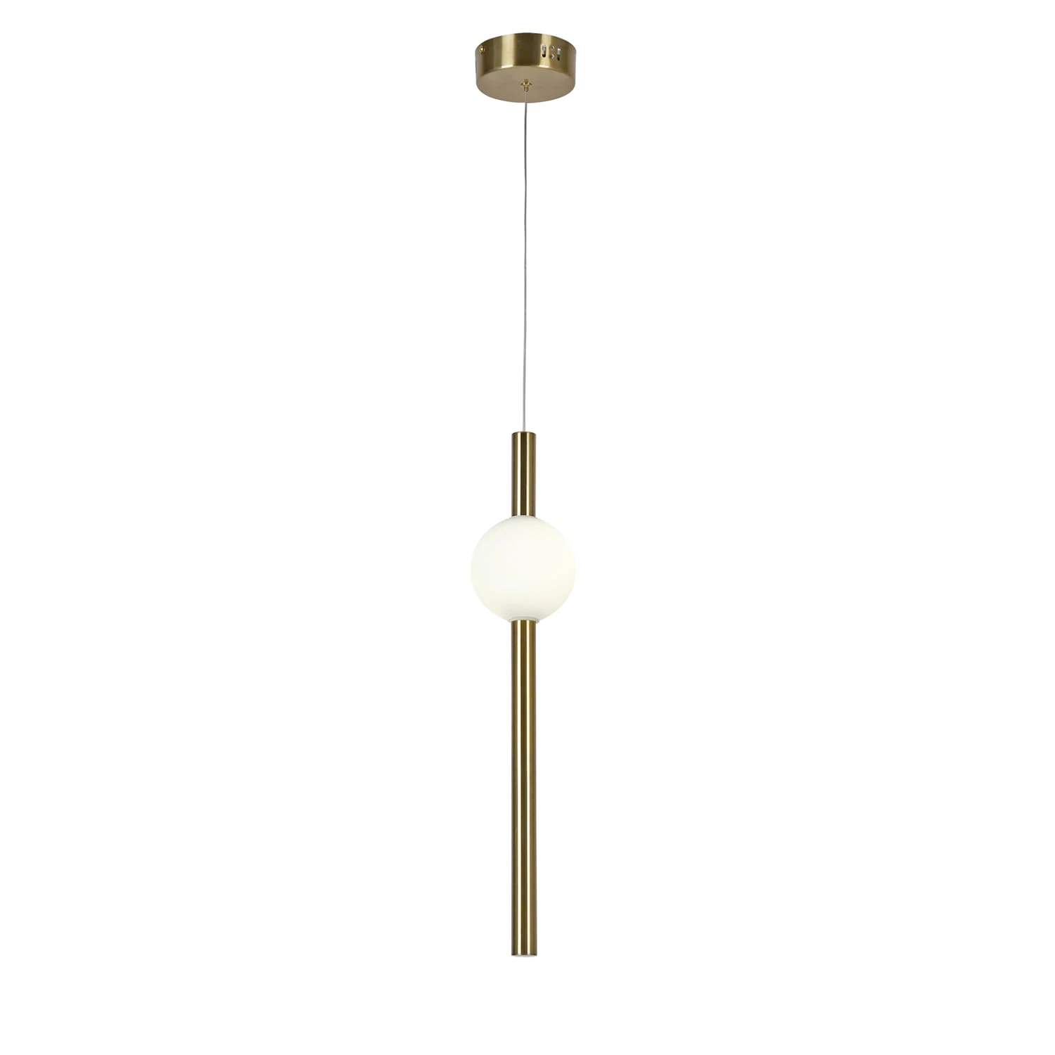Изображение товара Подвесной светильник Favourite Conceptus 2641-1P со встроенным LED, золотой