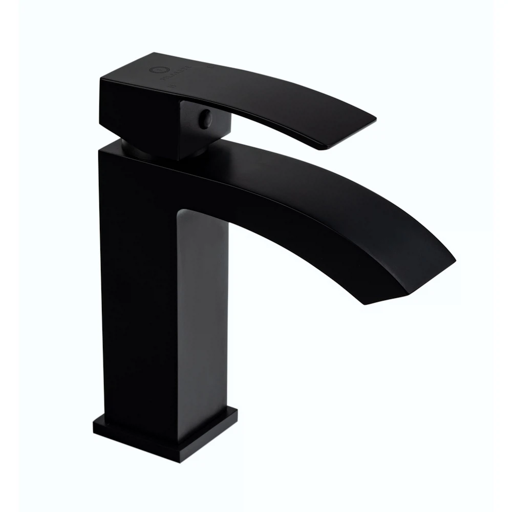 Изображение товара Смеситель для раковины FILARETE Waterfall FL5010BL, черный