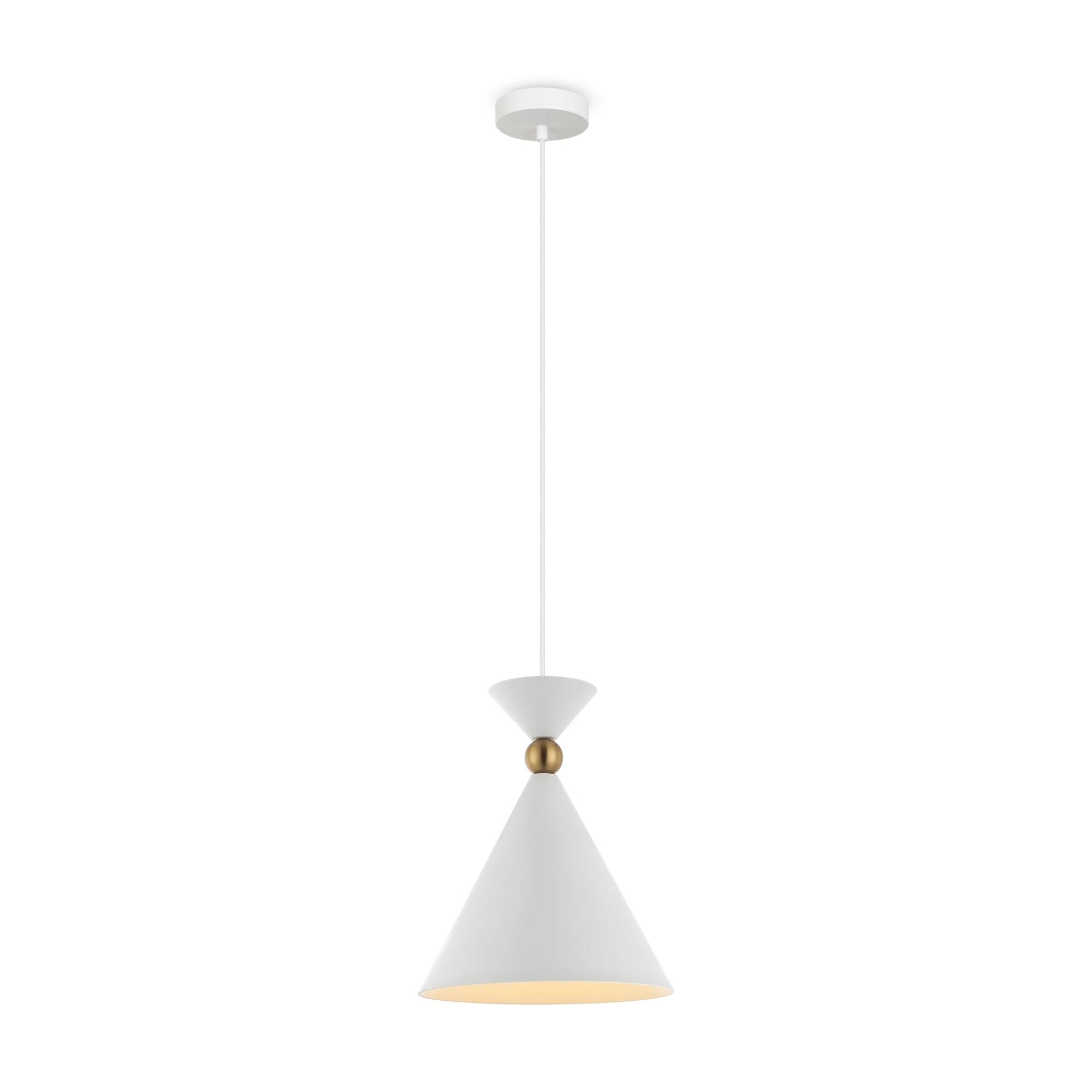 Изображение товара Подвесной светильник Freya MOTH FR5392PL-01W с регулируемой высотой и металлическим плафоном