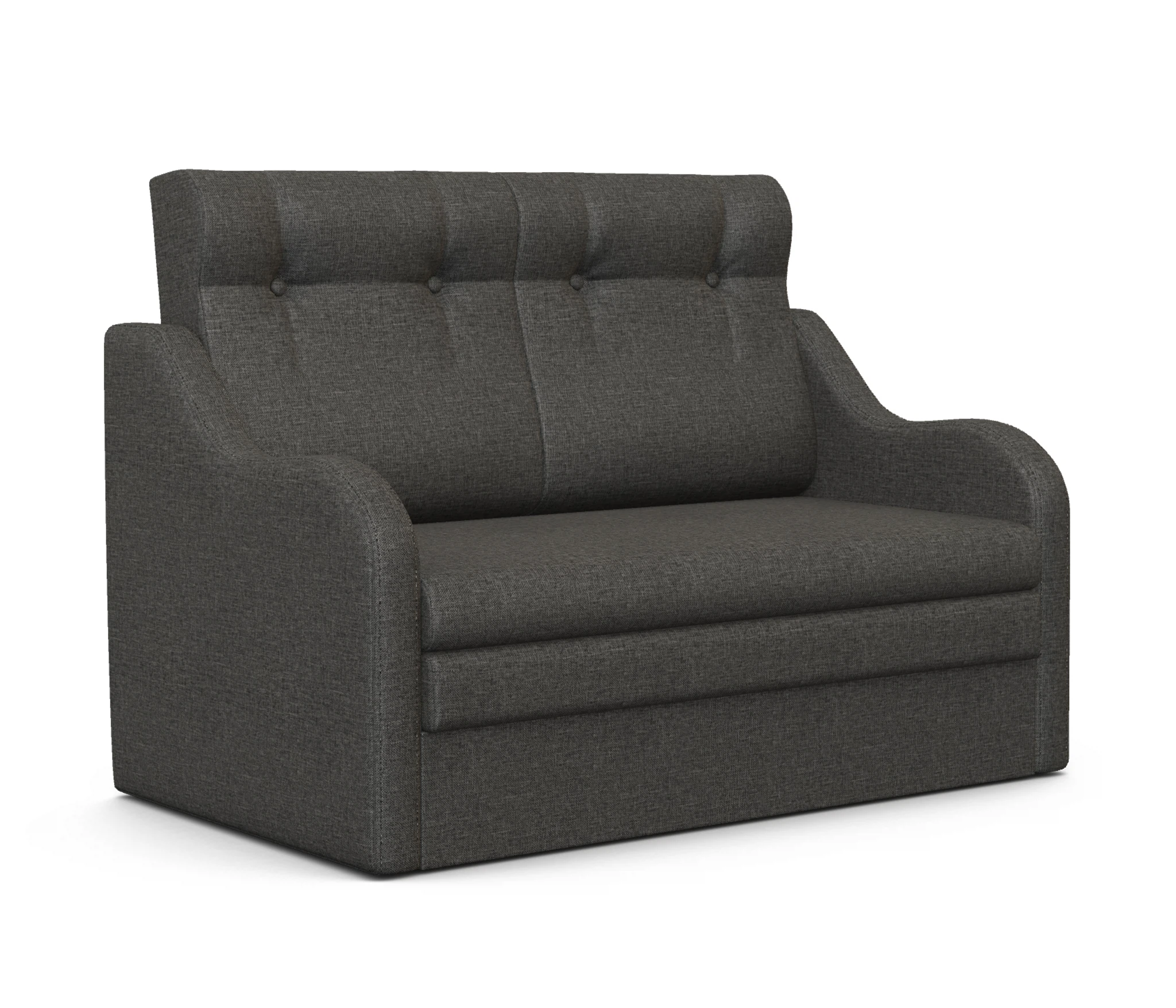 Изображение товара Диван-кровать Классика 2В рогожка серый