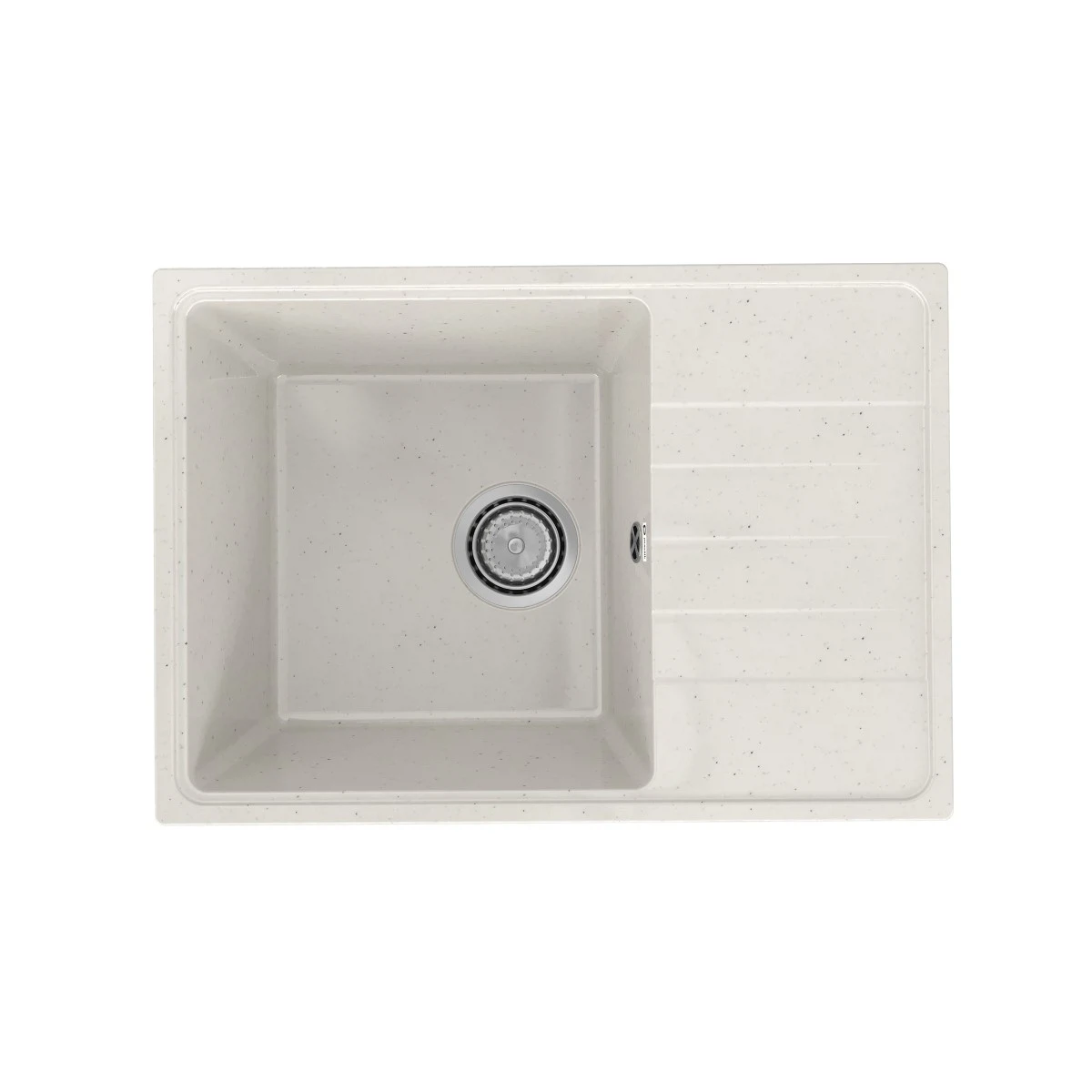 Изображение товара Мойка кухонная Practik PR-M-600 Искусственный камень Белая