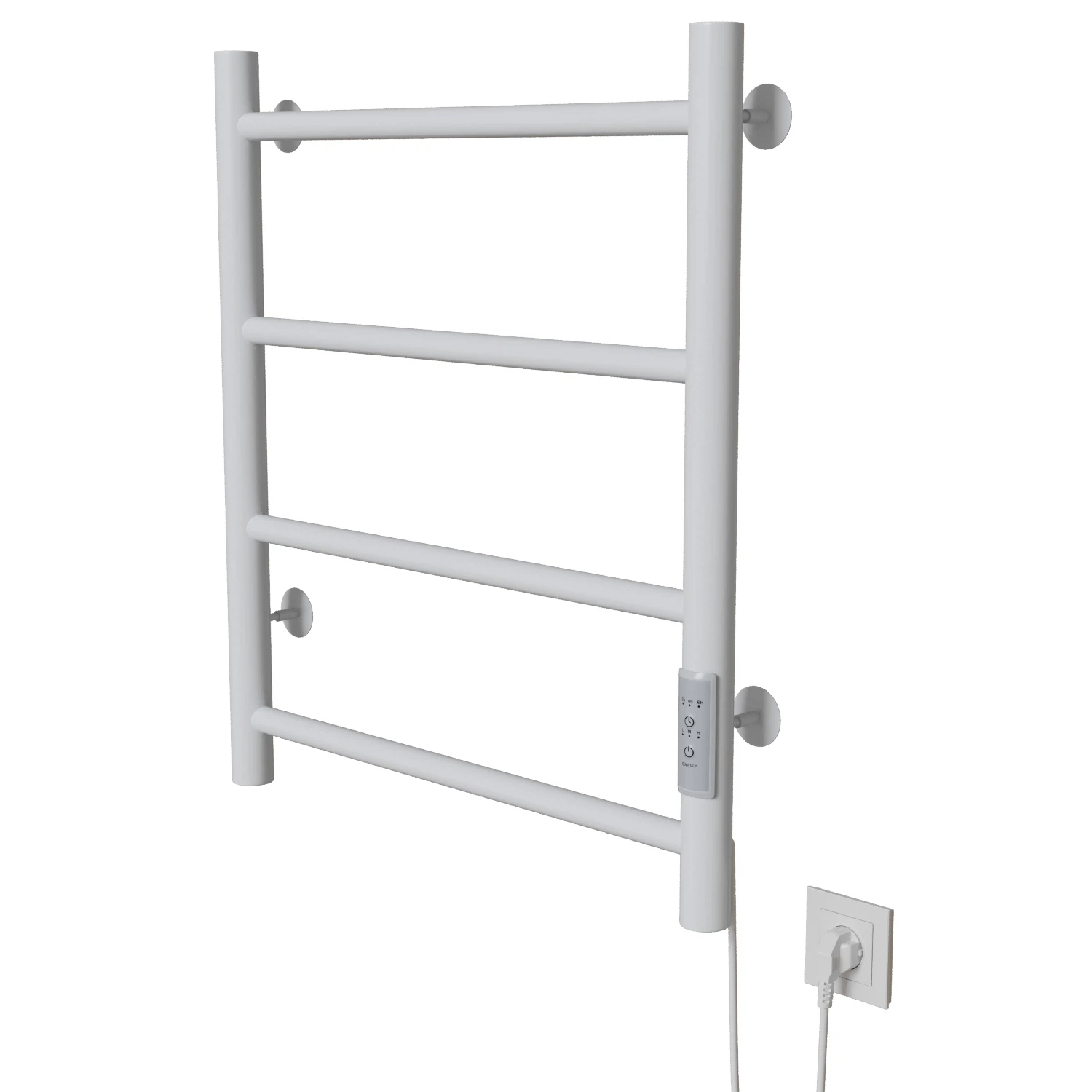 Изображение товара Электрический полотенцесушитель MIXLINE VEGA 60х50 таймер 201 Вт белый