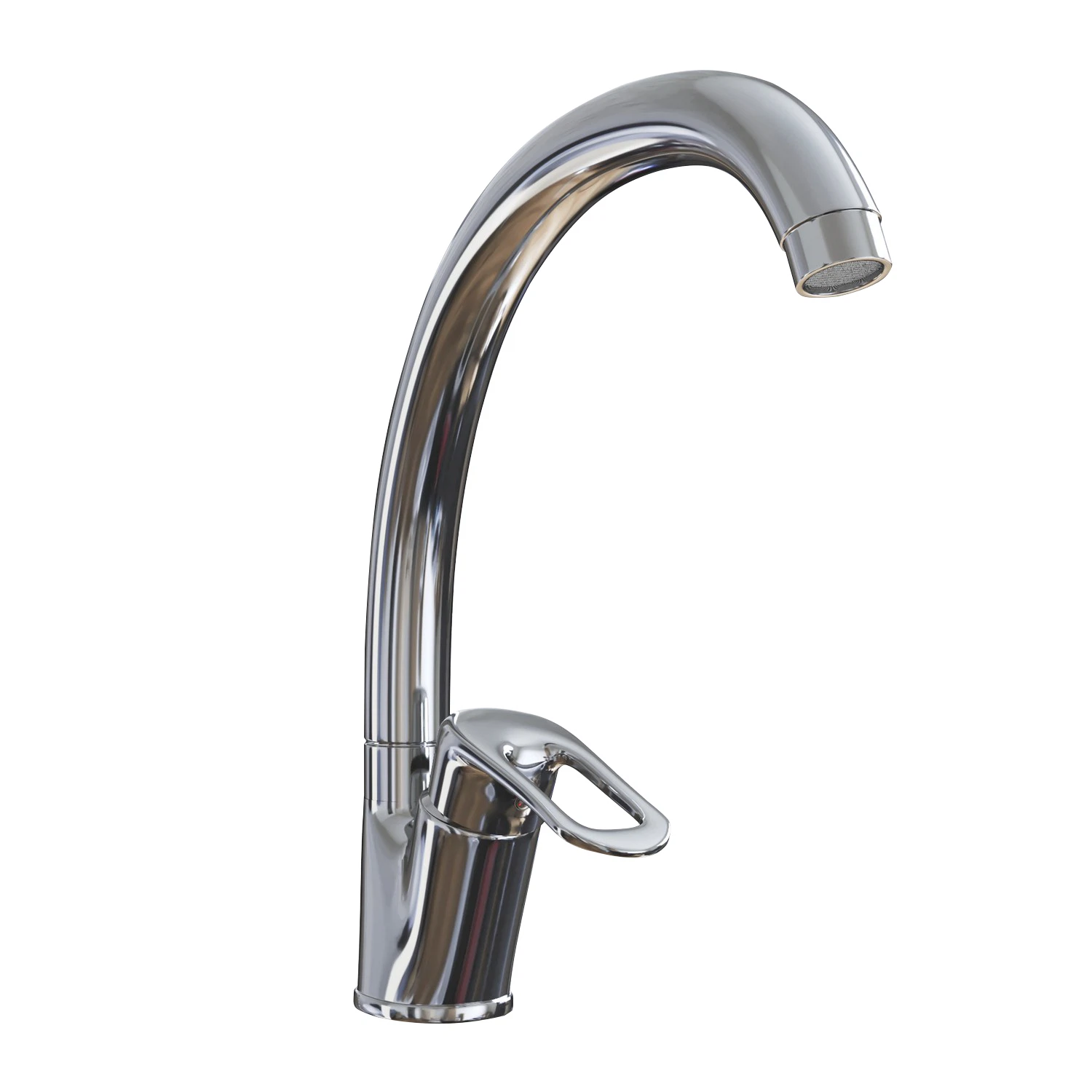 Изображение товара Смеситель для кухни с высоким изливом и поворотным механизмом Mixline ML06-032