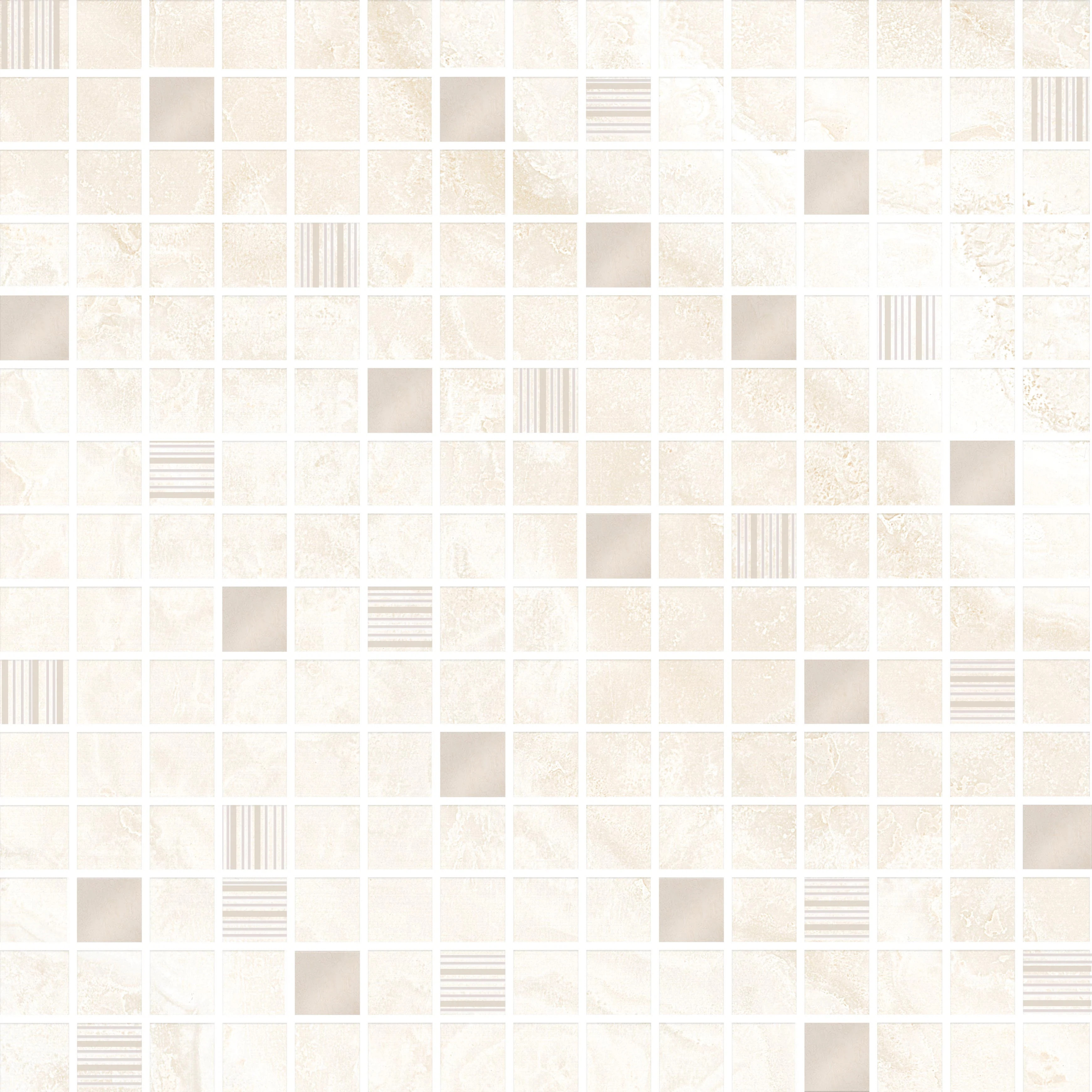Изображение товара Декор керамический Eurotile CRYSTILE 77 30*30см., Бежевый, 77