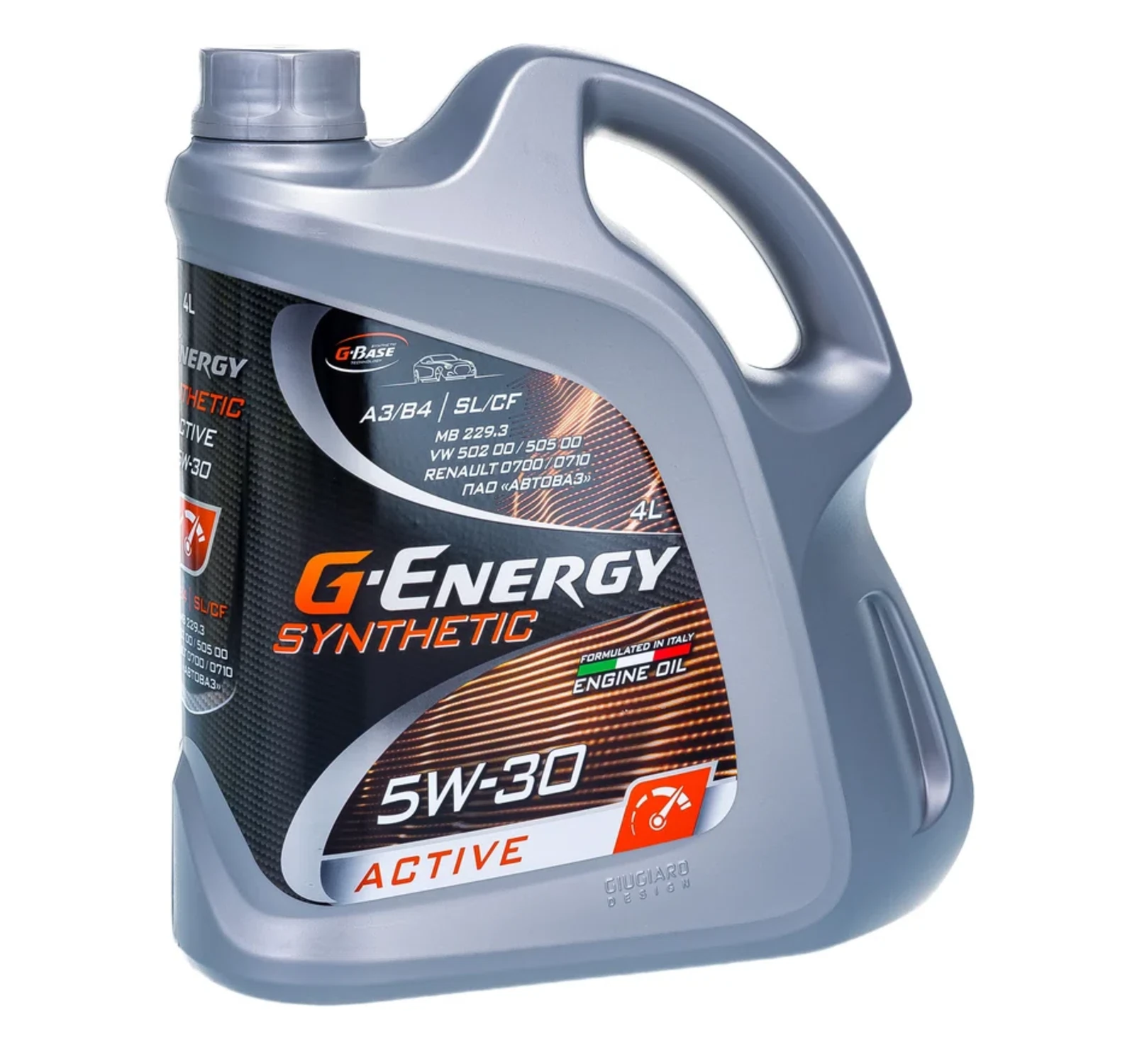 Изображение товара Масло моторное G-Energy Synthetic Active 5W-30 для бензиновых и дизельных двигателей