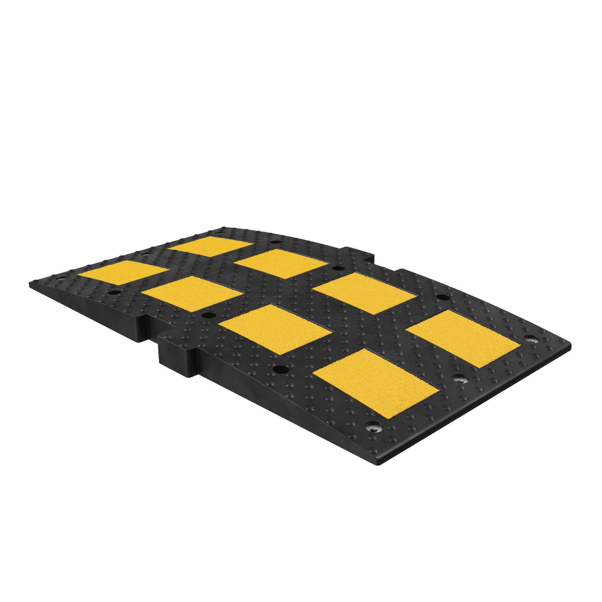 Изображение товара Лежачий полицейский ИДН 900-1 средний элемент из ударопрочной резины ГОСТ