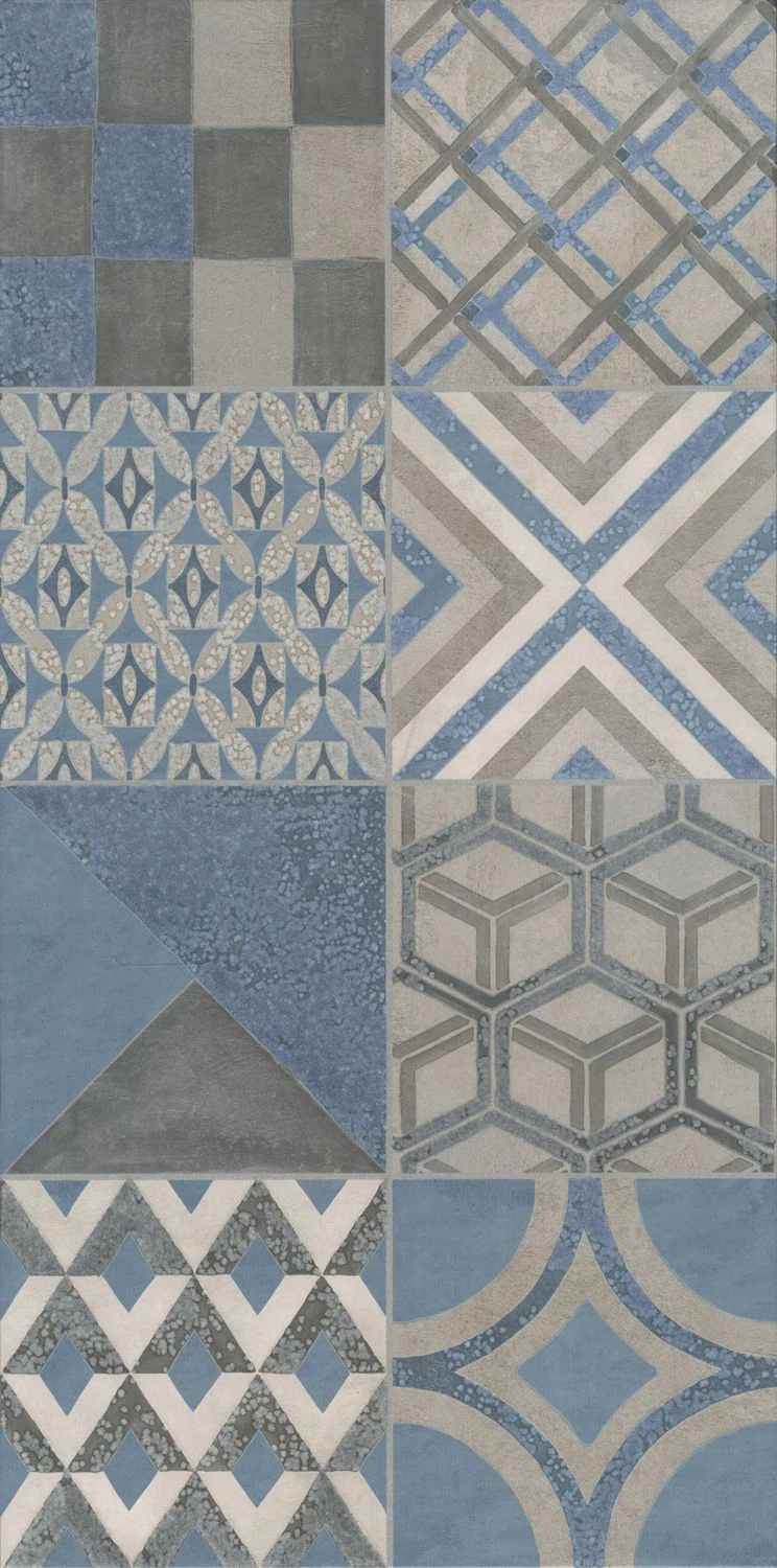 Изображение товара Декор Онда 3 матовый керамический 30x60 цвет синий Kerama Marazzi