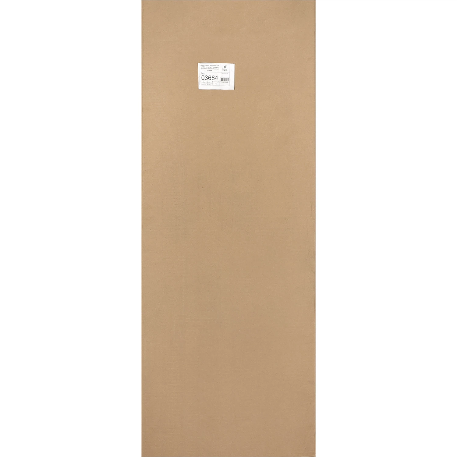 Изображение товара Дверь для сауны 1900*700 глухая, диагональная, с коробкой без петель 03684