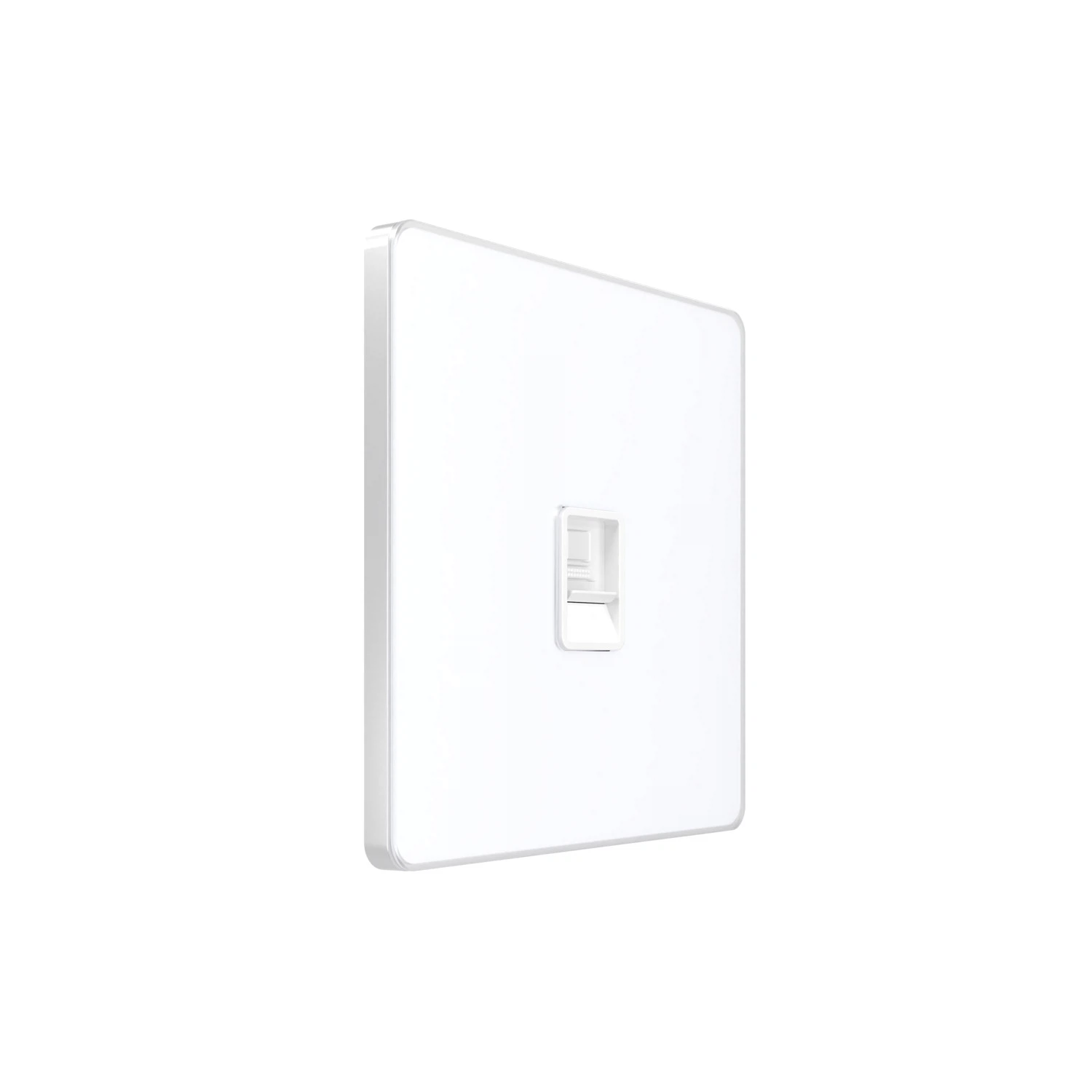 Изображение товара Розетка информационная RJ-45 Systeme Electric Systeme Infinity Арктический лед кат.6 Изображение товара Розетка информационная RJ-45 Systeme Electric Systeme Infinity Арктический лед кат.6