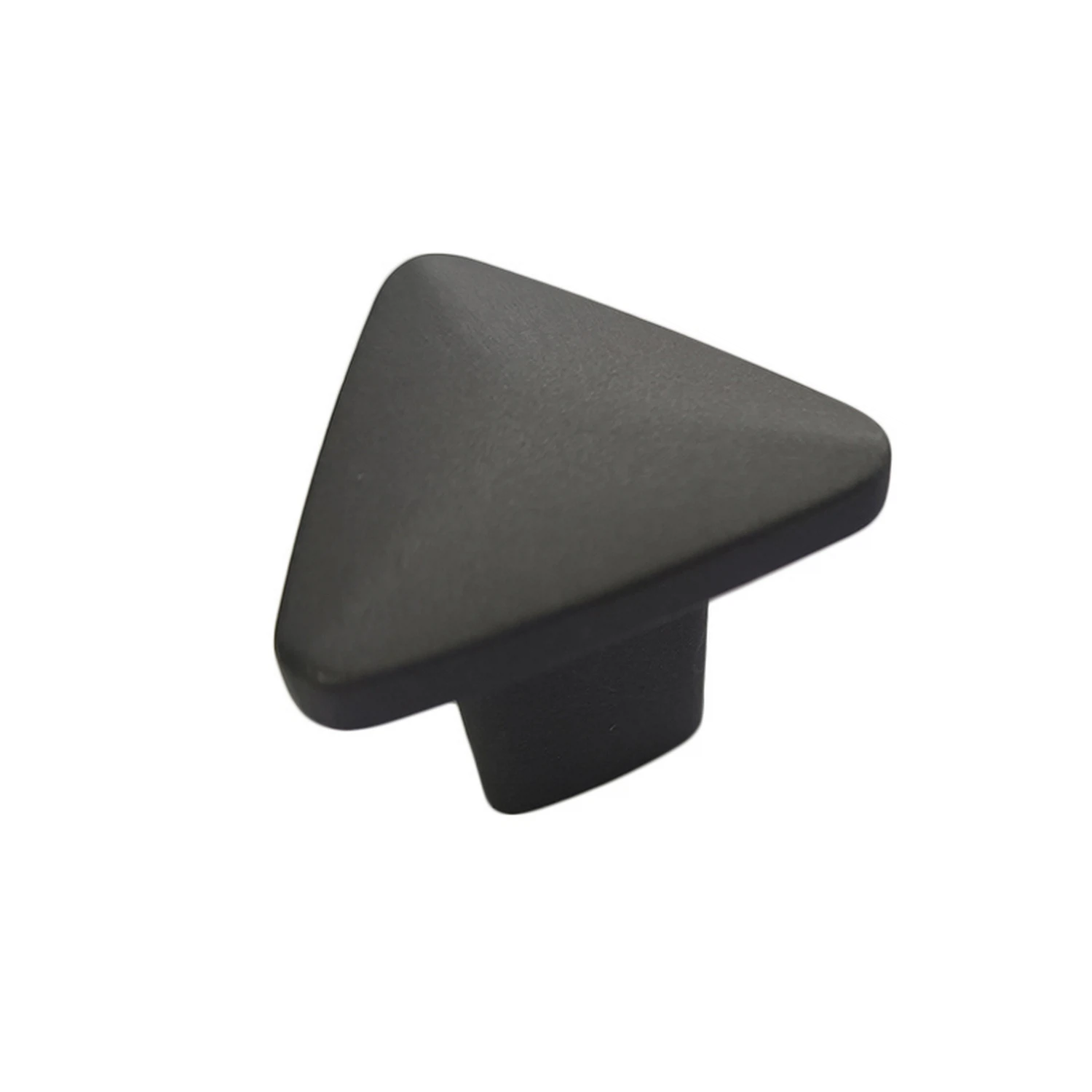 Изображение товара Мебельная ручка-кнопка Trodos 9088 из сплава ЦАМ с гальваникой серого цвета