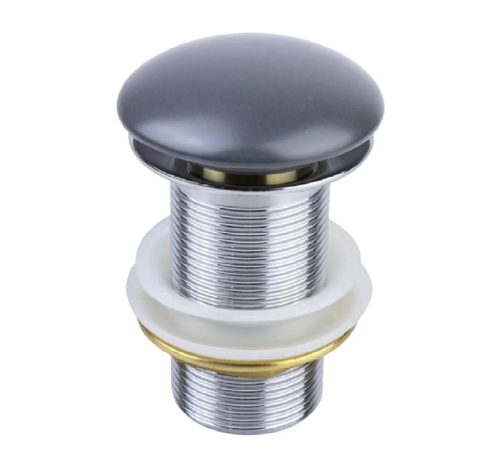 Изображение товара Донный клапан Bronze de Luxe 1002DGM, серый