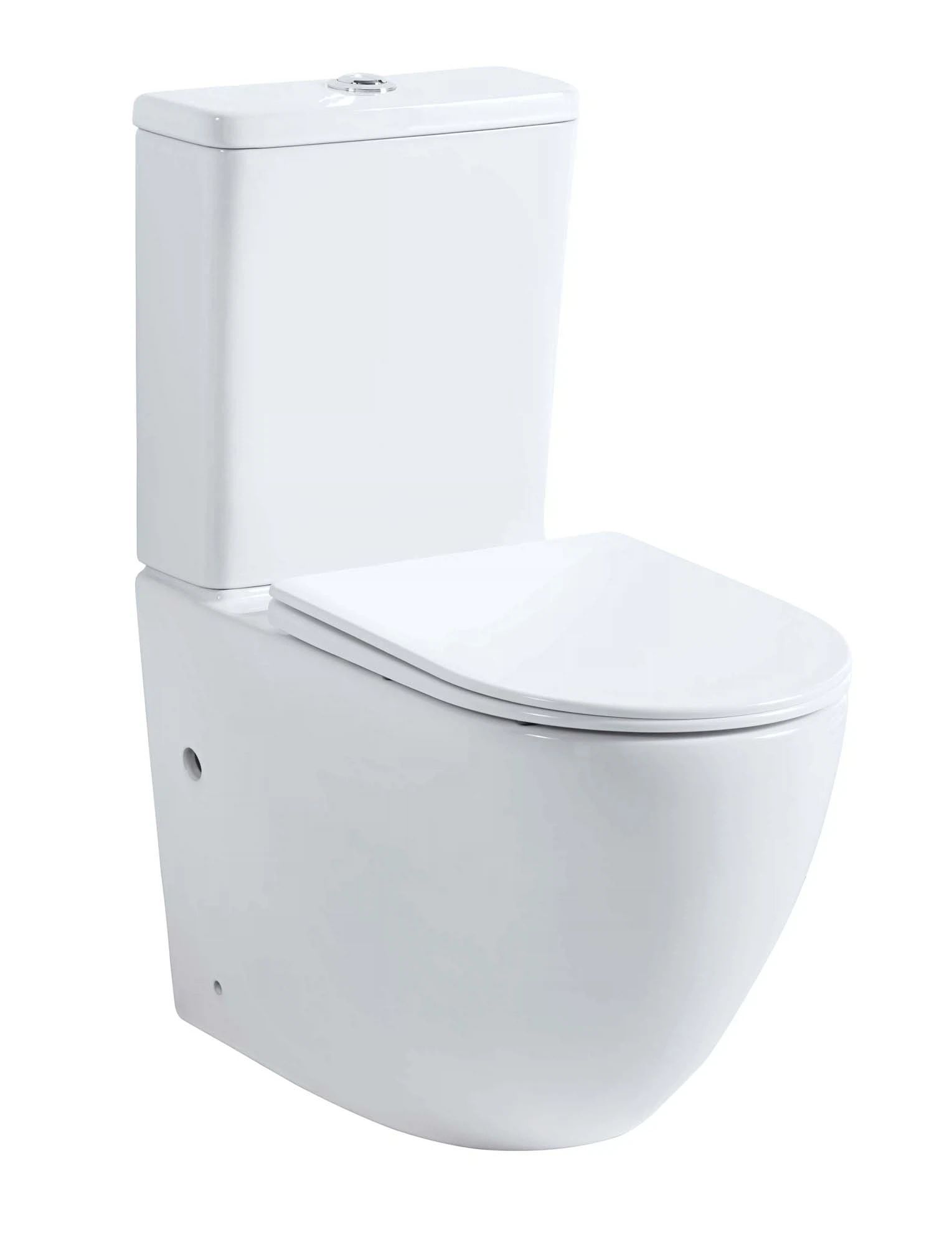 Изображение товара Напольный унитаз-компакт безободковый с микролифтом TATSUMAKI KUMA