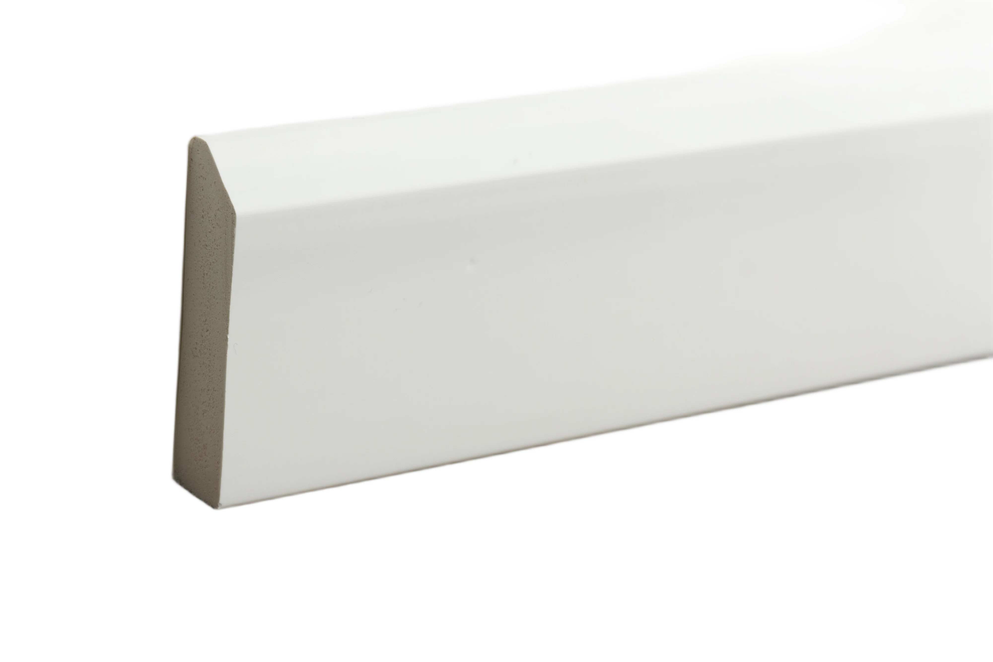 Изображение товара Плинтус дюрополимер Волшебная Палочка 58*13*2000 белый под покраску