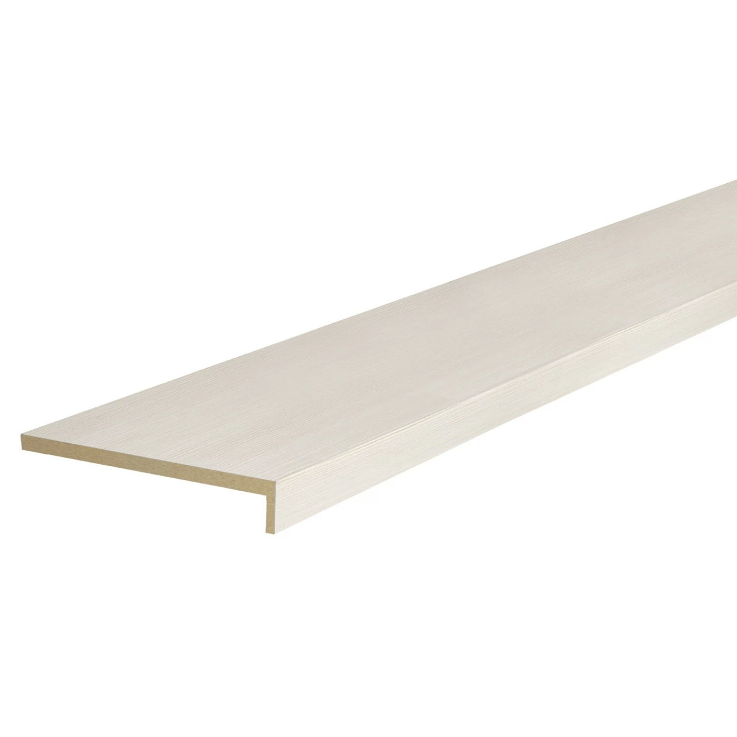 Изображение товара Наличник ЭКОШПОН телескопический L (8мм) Дуб белый, 70х25х2150