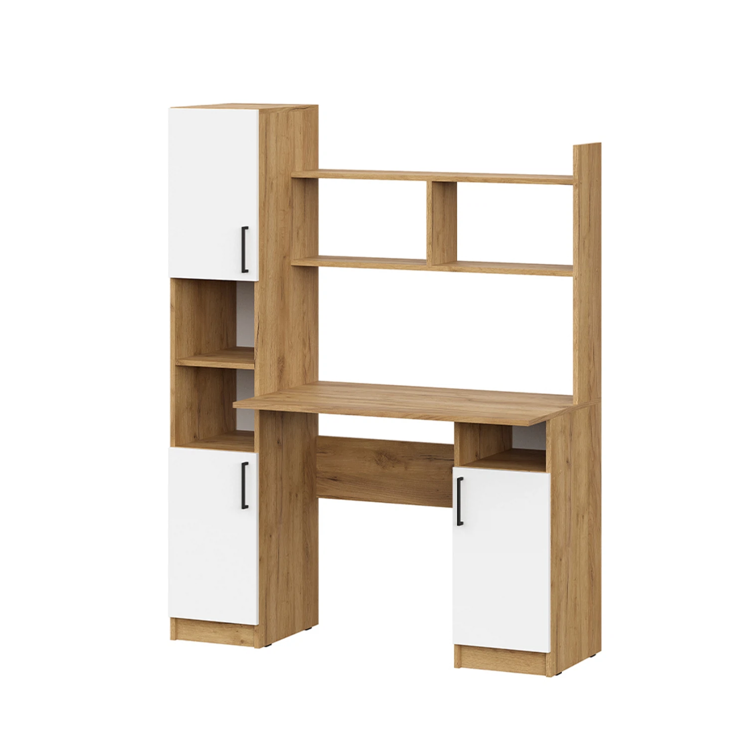 Изображение товара Компьютерный стол СТК 13 Дуб Золотой Белый для офиса и дома