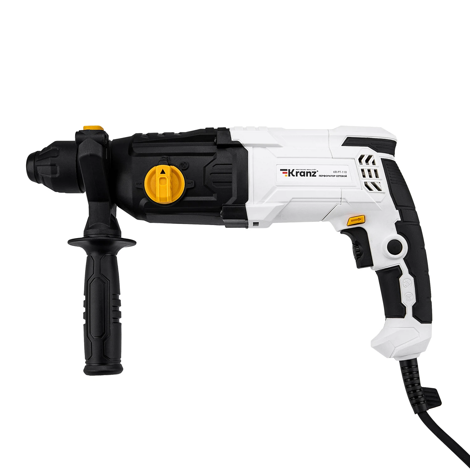 Изображение товара Перфоратор сетевой, SDS-plus, 1050Вт, 3,2Дж, в кейсе KRANZ
