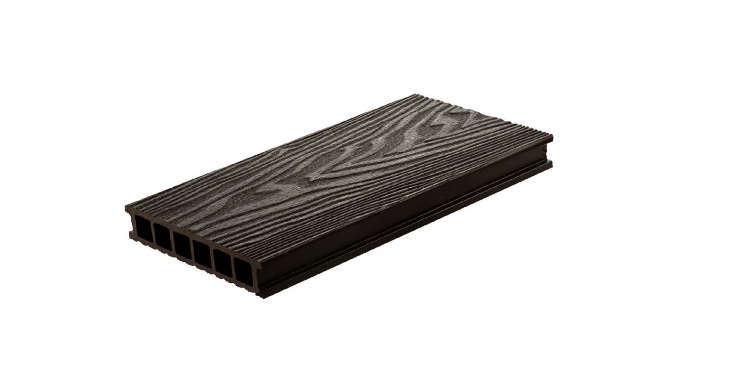 Изображение товара Доска террасная POLYWOOD ДПК DUO 3D цвет ВЕНГЕ 4м