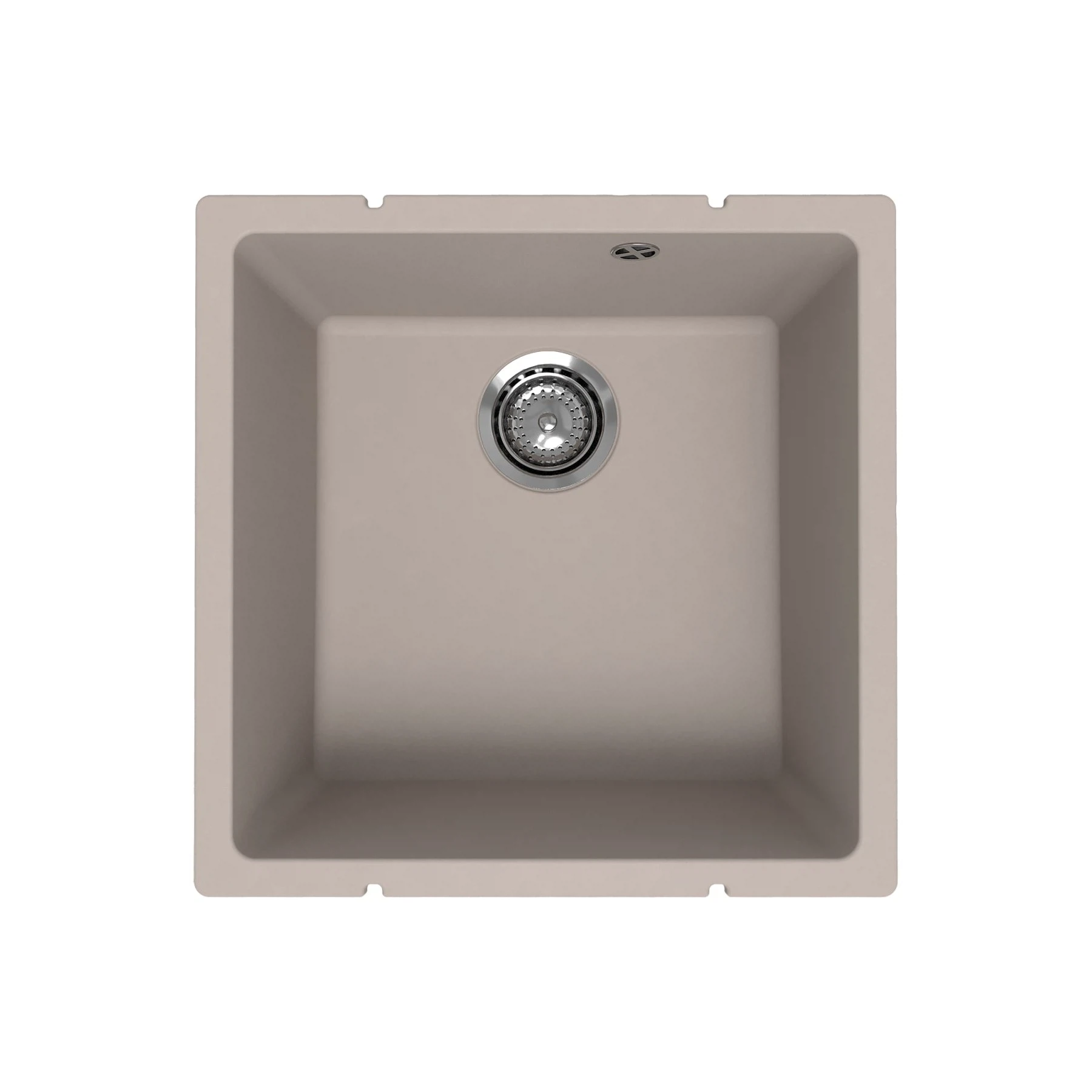 Изображение товара Кухонная мойка Ulgran Quartz Under 400-02, лен, искусственный мрамор