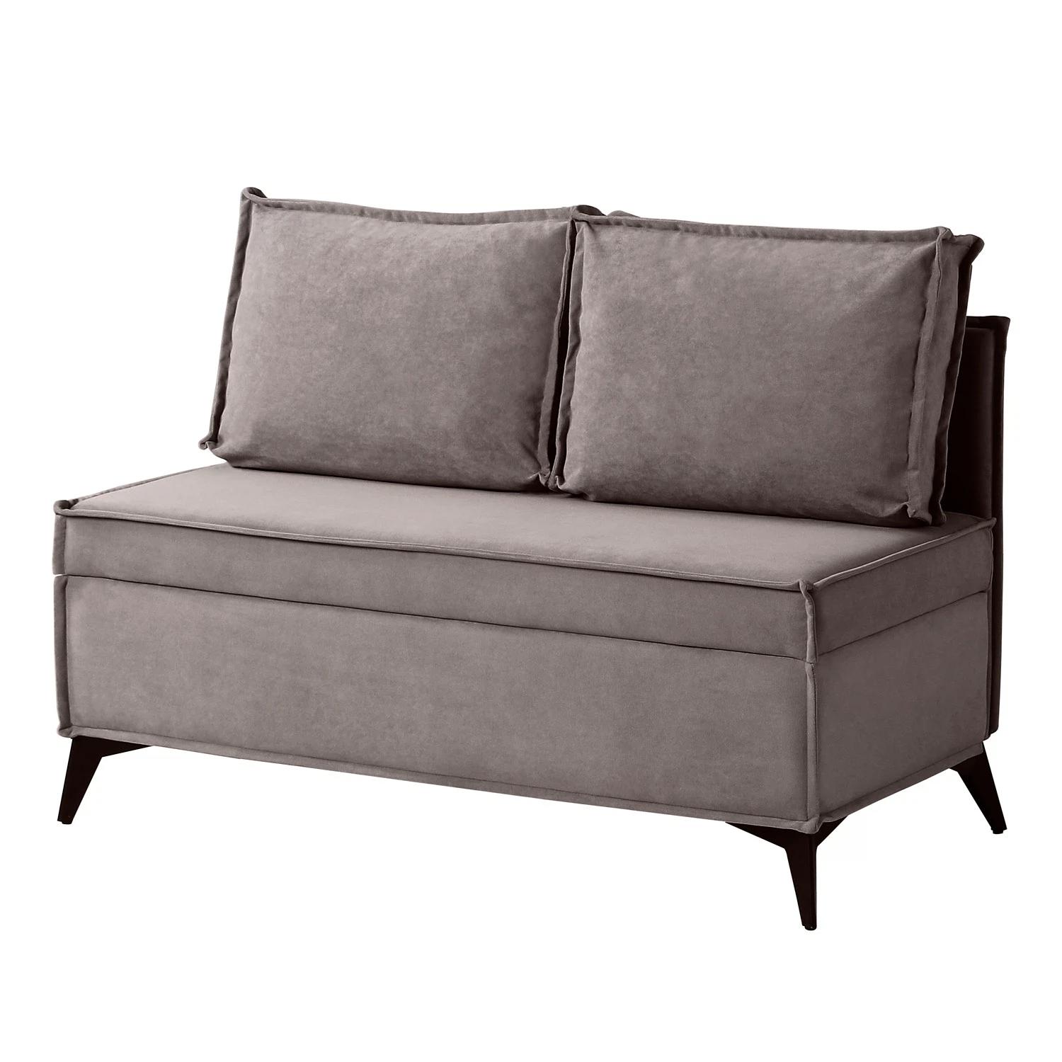 Изображение товара Кухонный диван NORTA Loft XS с ящиком, велюровый, 113x80 см