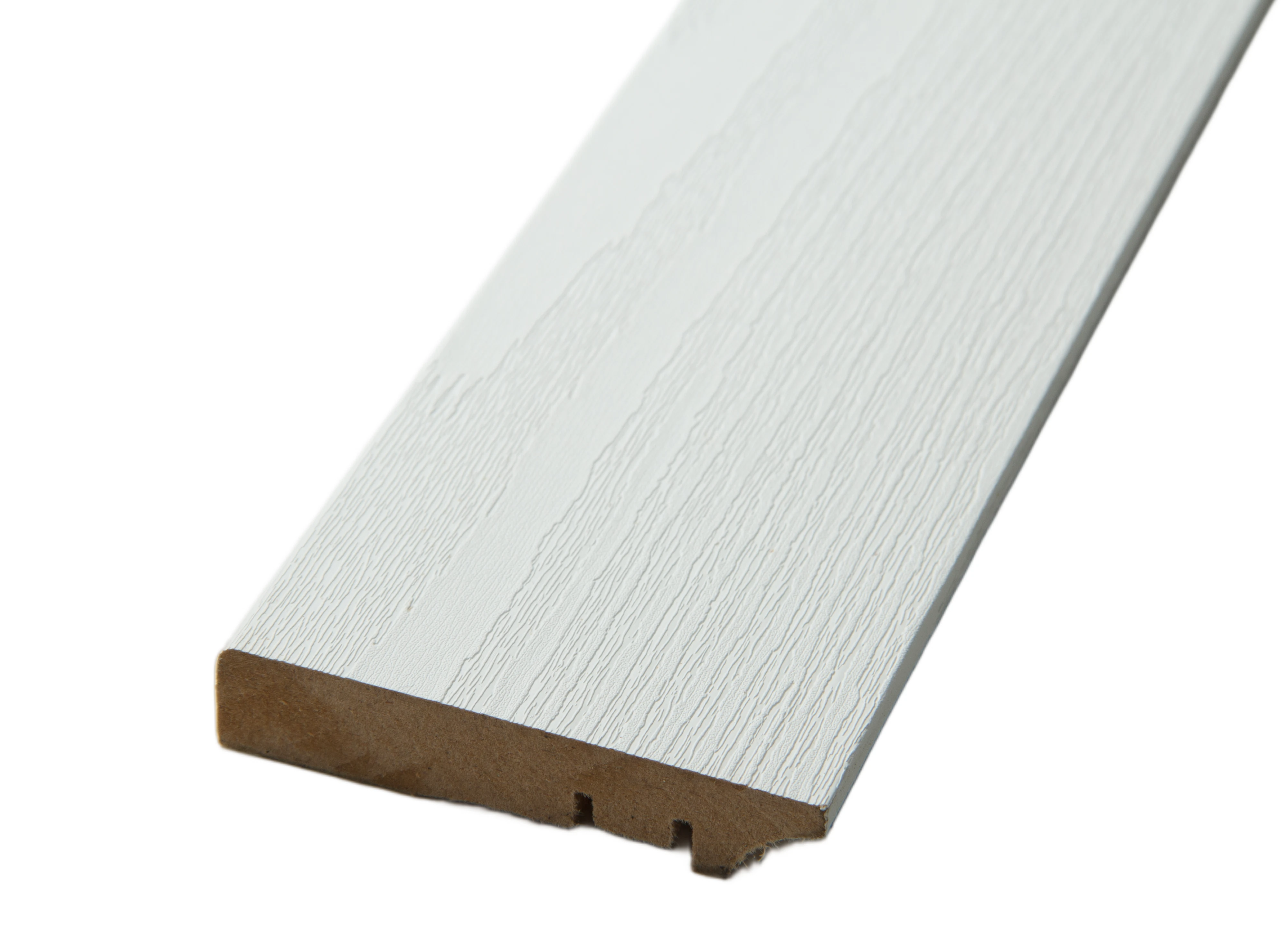 Изображение товара Плинтус МДФ ВОЛШЕБНАЯ ПАЛОЧКА ГАРДЕН 81мм 2,4м 145 Белоснежный ясень