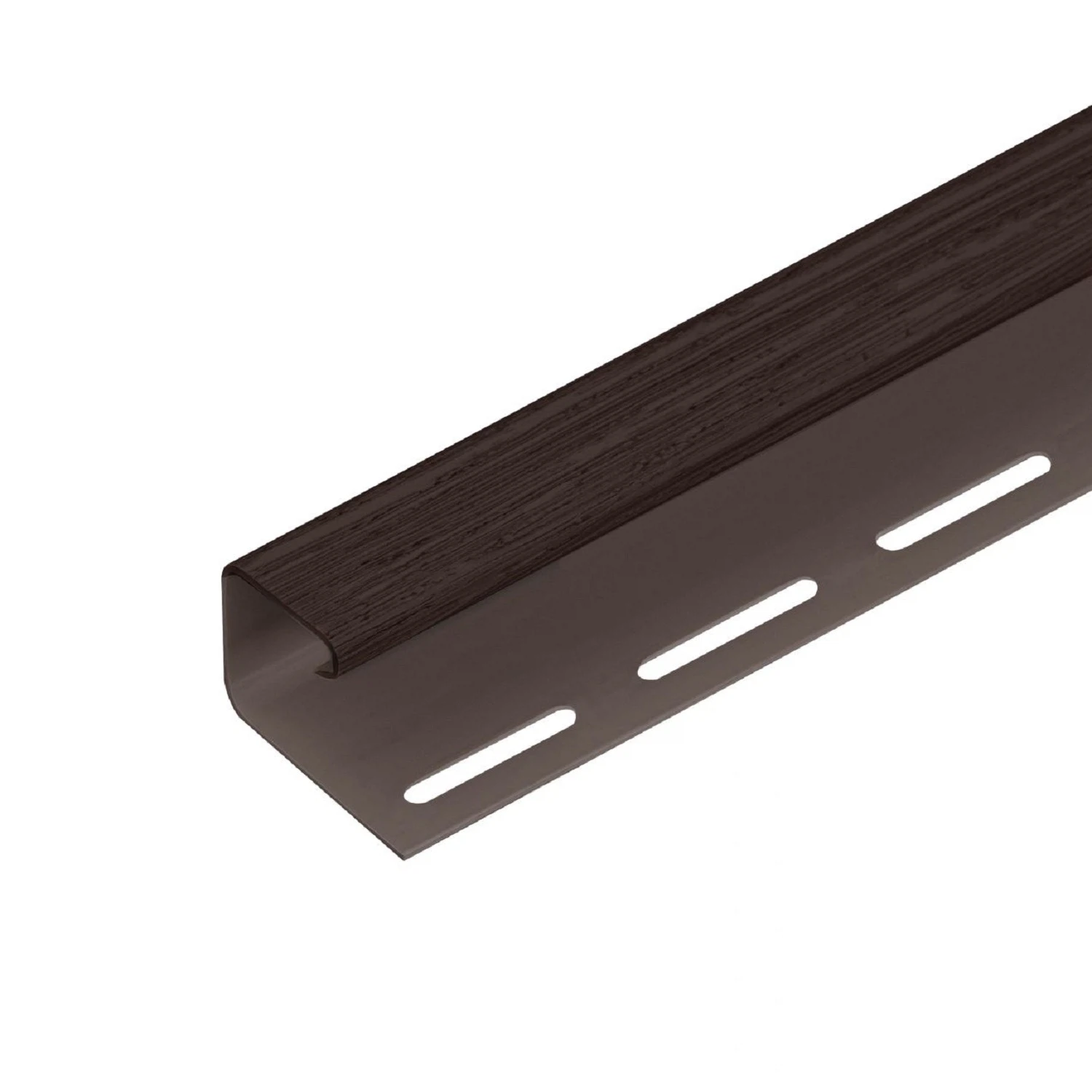 Изображение товара J-профиль к сайдингу колл. люкс бразильская вишня