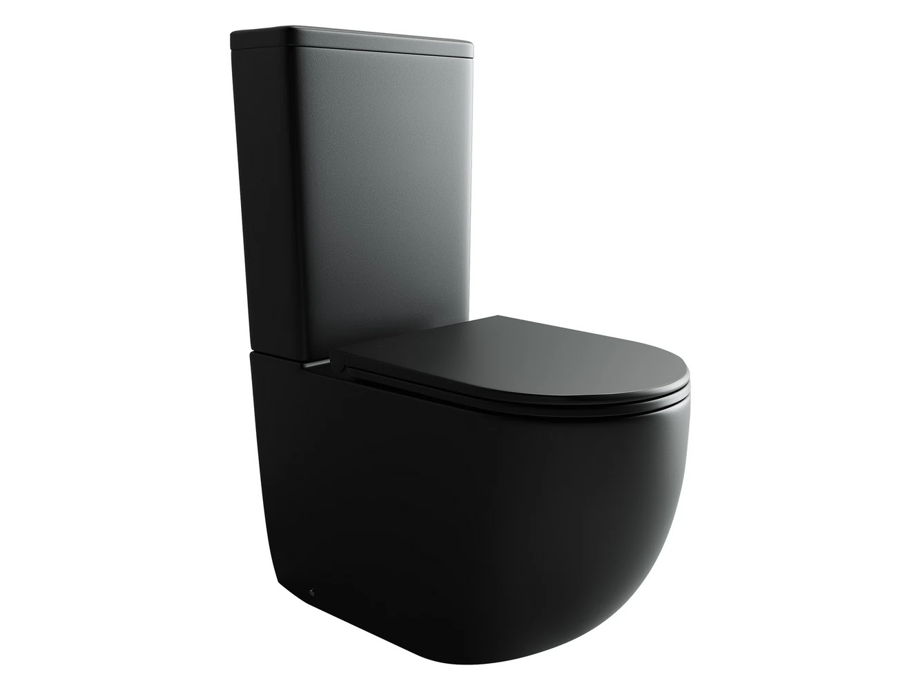 Изображение товара Напольный унитаз безободковый Metropol Rimless с двойным смывом и антик бактериальным покрытием