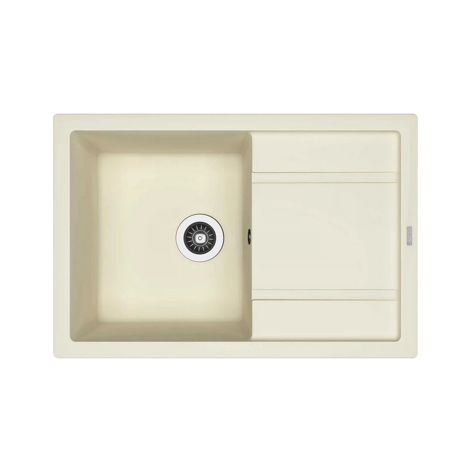 Изображение товара Кухонная мойка Florentina ЛИПСИ 20.160.D0760.202 из кварца бежевого цвета