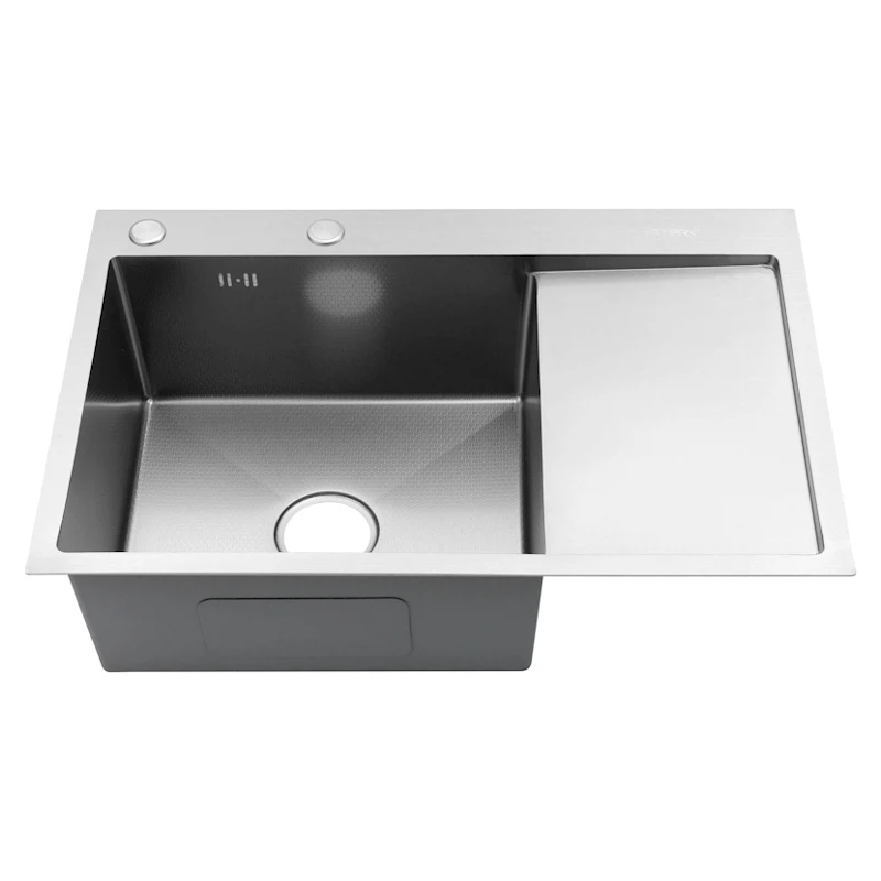 Изображение товара Mойка кухонная Fmark FSC6550L-L, SUS 201, сатин