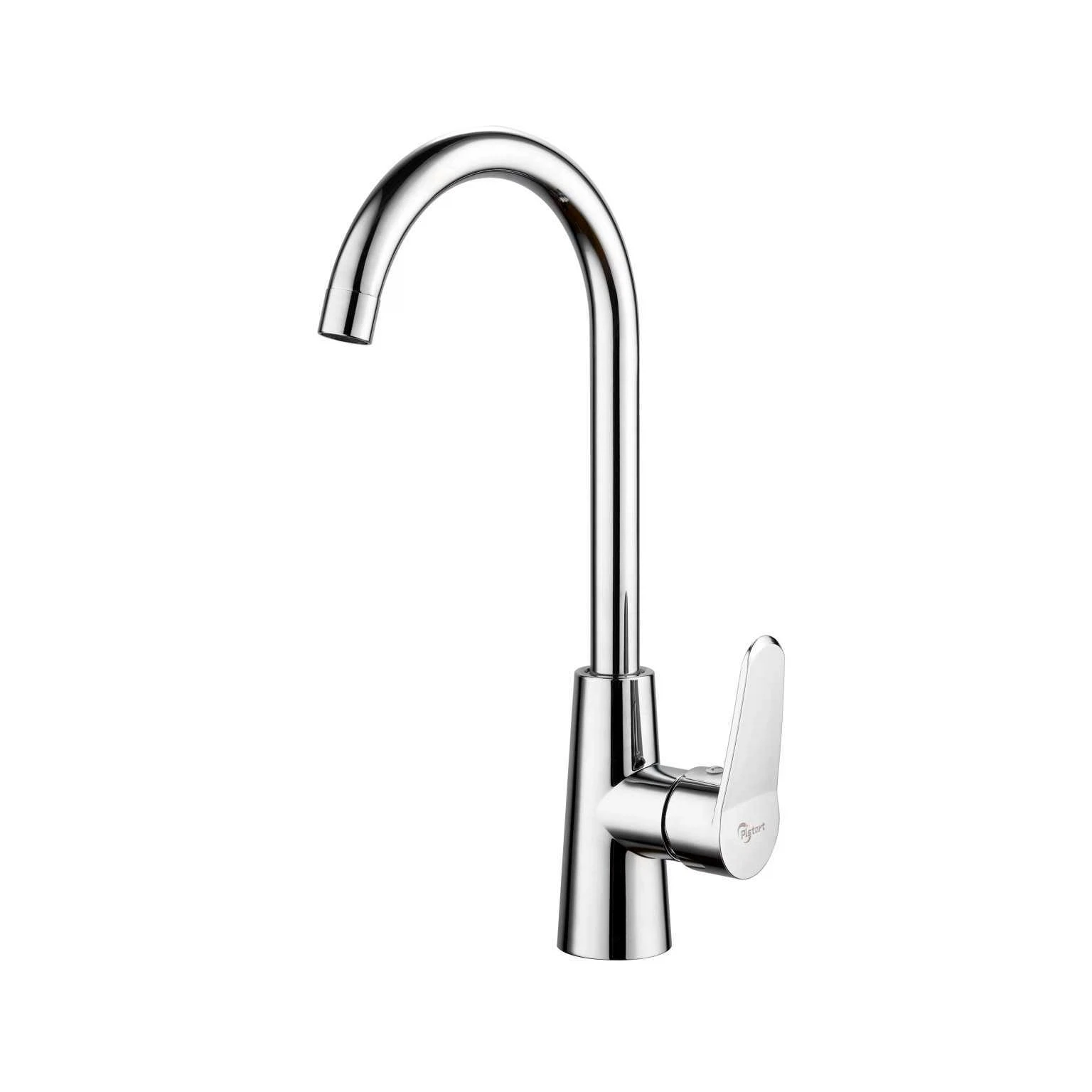 Изображение товара Смеситель Plstart PL4001 хром с длинным изливом и рычажным управлением