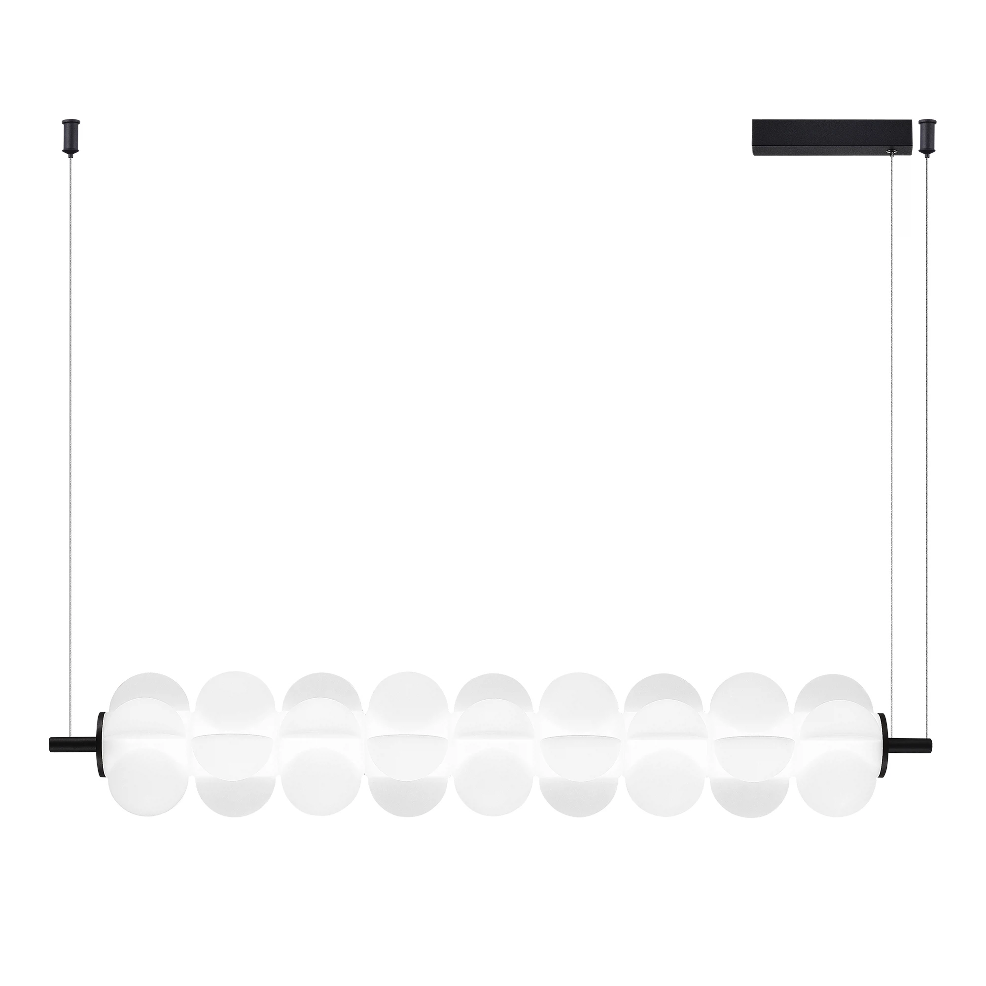 Изображение товара SL6121.413.01 Светильник подвесной ST-Luce Черный/Белый LED 1*30W 3000K