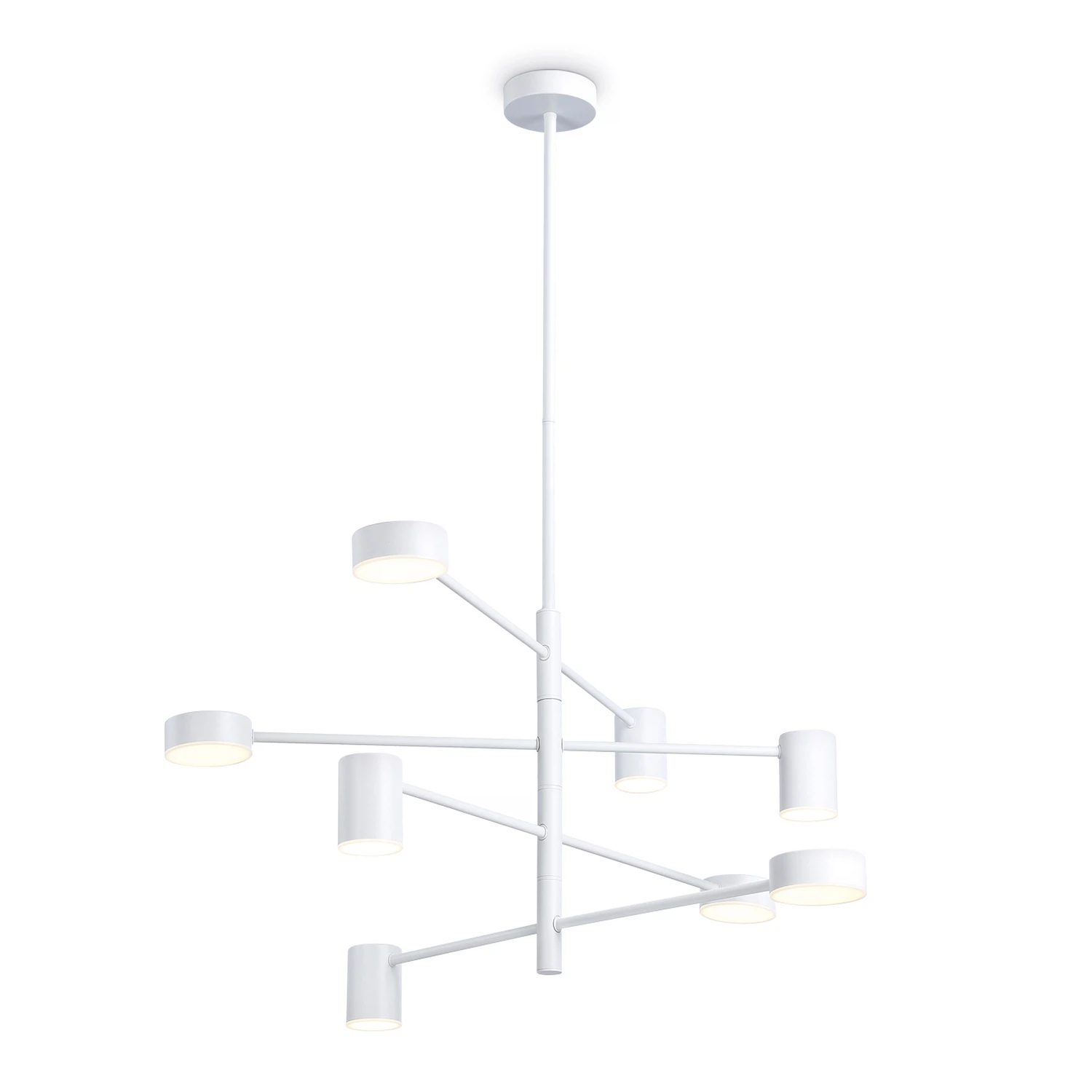 Изображение товара Люстра светодиодная на штанге FL51688 AMBRELLA LIGHT белая 48W D900