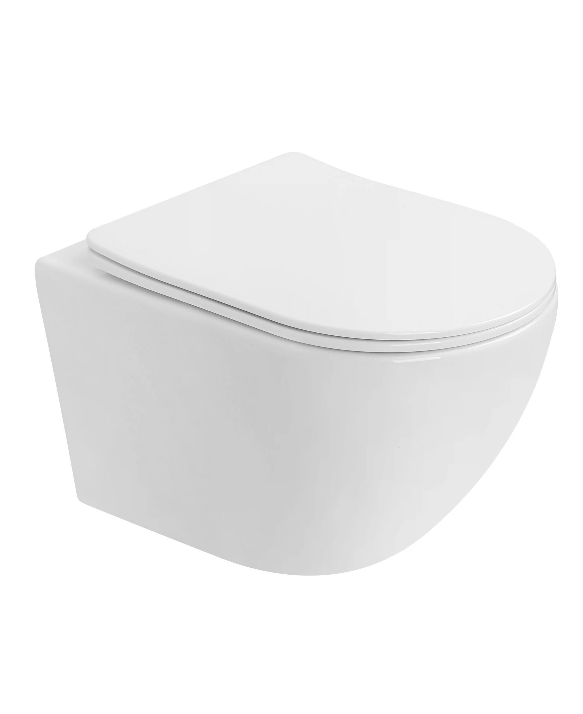 Изображение товара Подвесной унитаз Дения KN9722003 безободковый белый Stella Polar