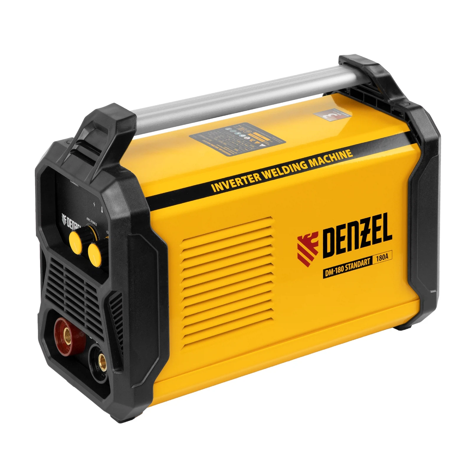 Изображение товара Инверторный аппарат дуговой сварки Denzel DM-180 Standart 180 А для бытовых и профессиональных рабо